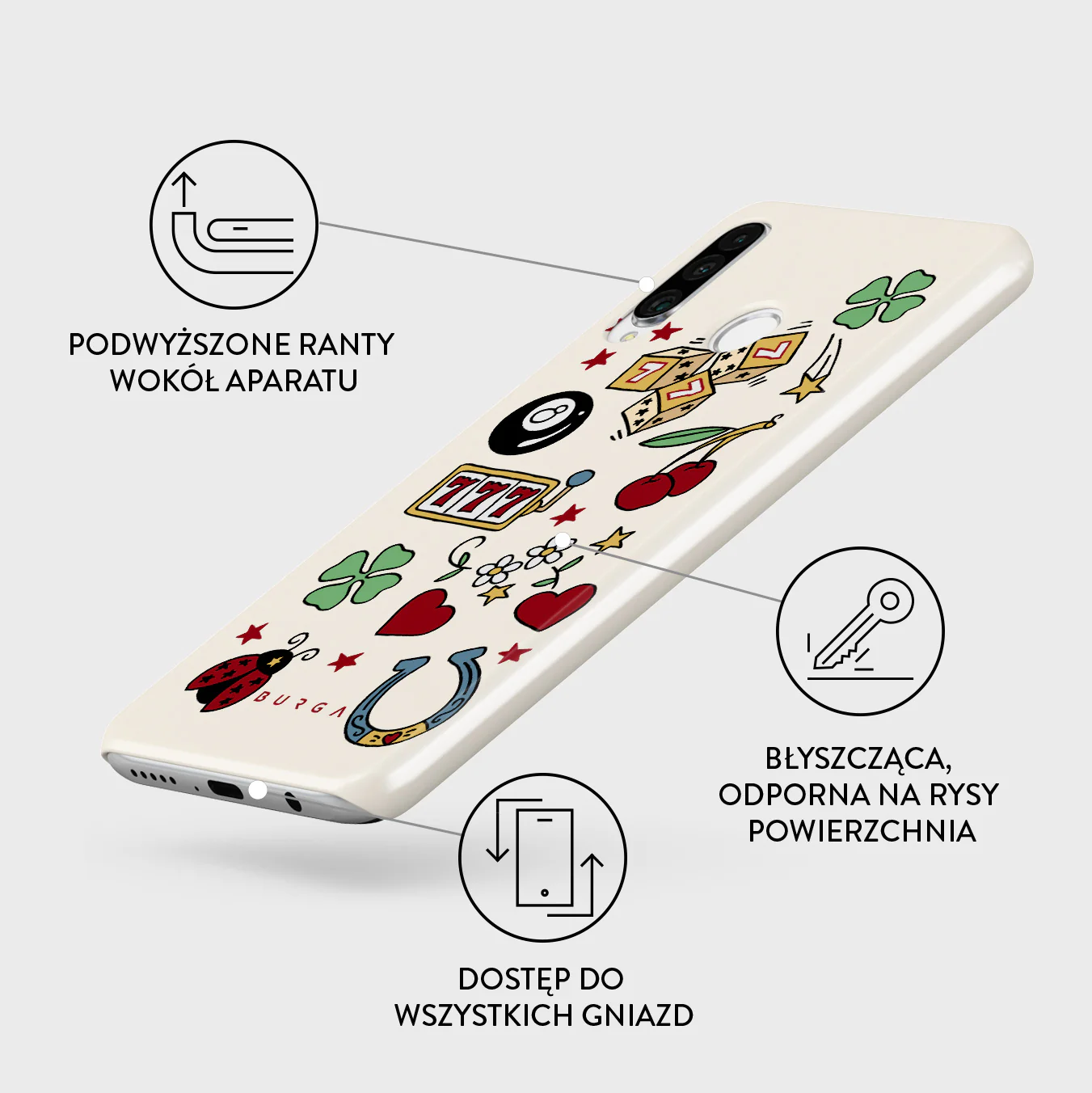 Against the Odds - Huawei P30 Lite Etui - Image 3