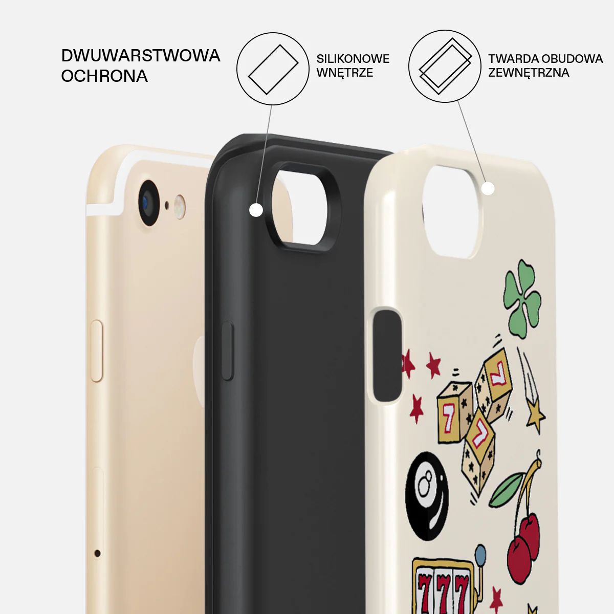 Against the Odds - iPhone SE (2020) Etui - Image 2