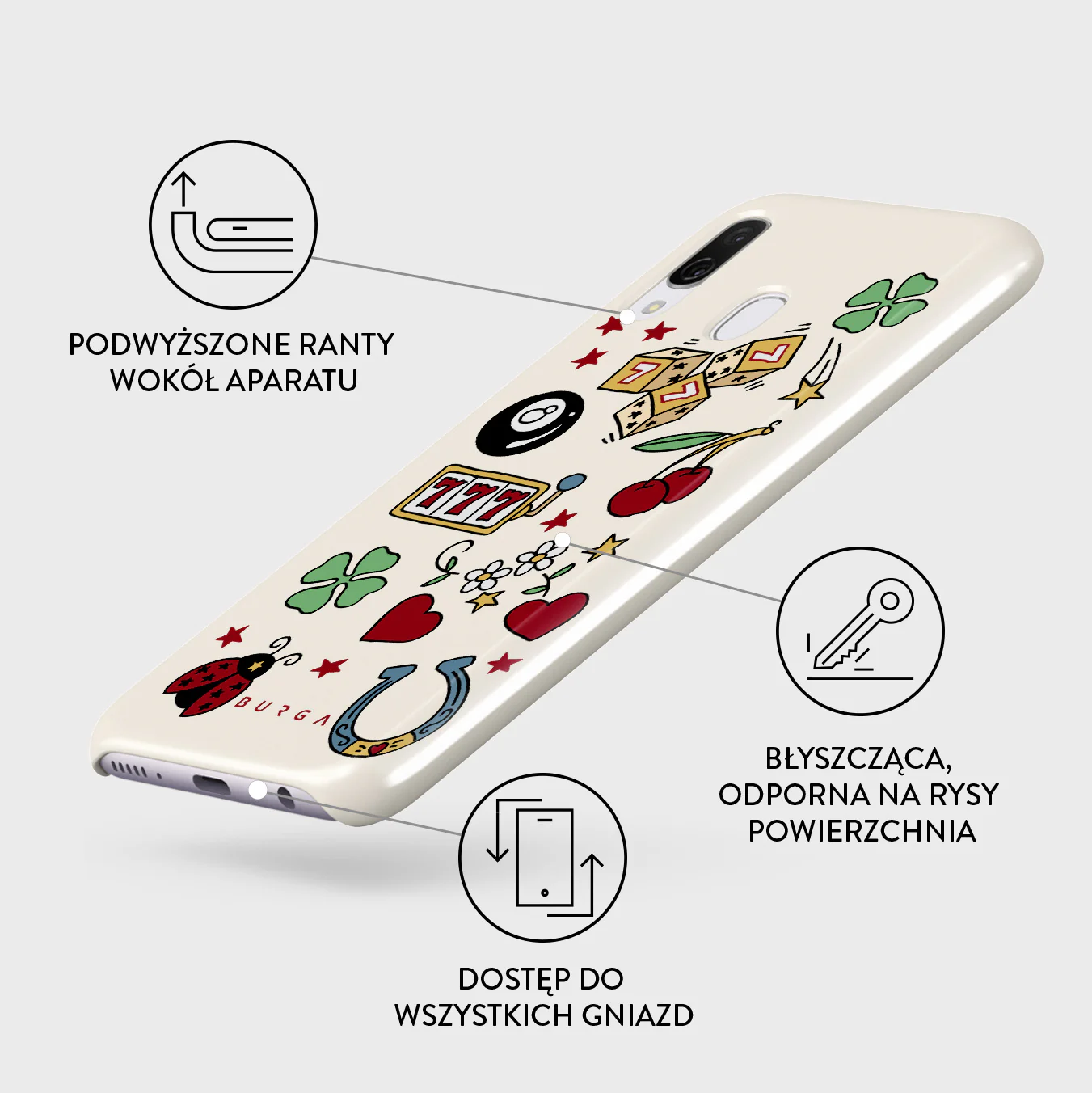 Against the Odds - Samsung Galaxy A40 Etui - Image 3