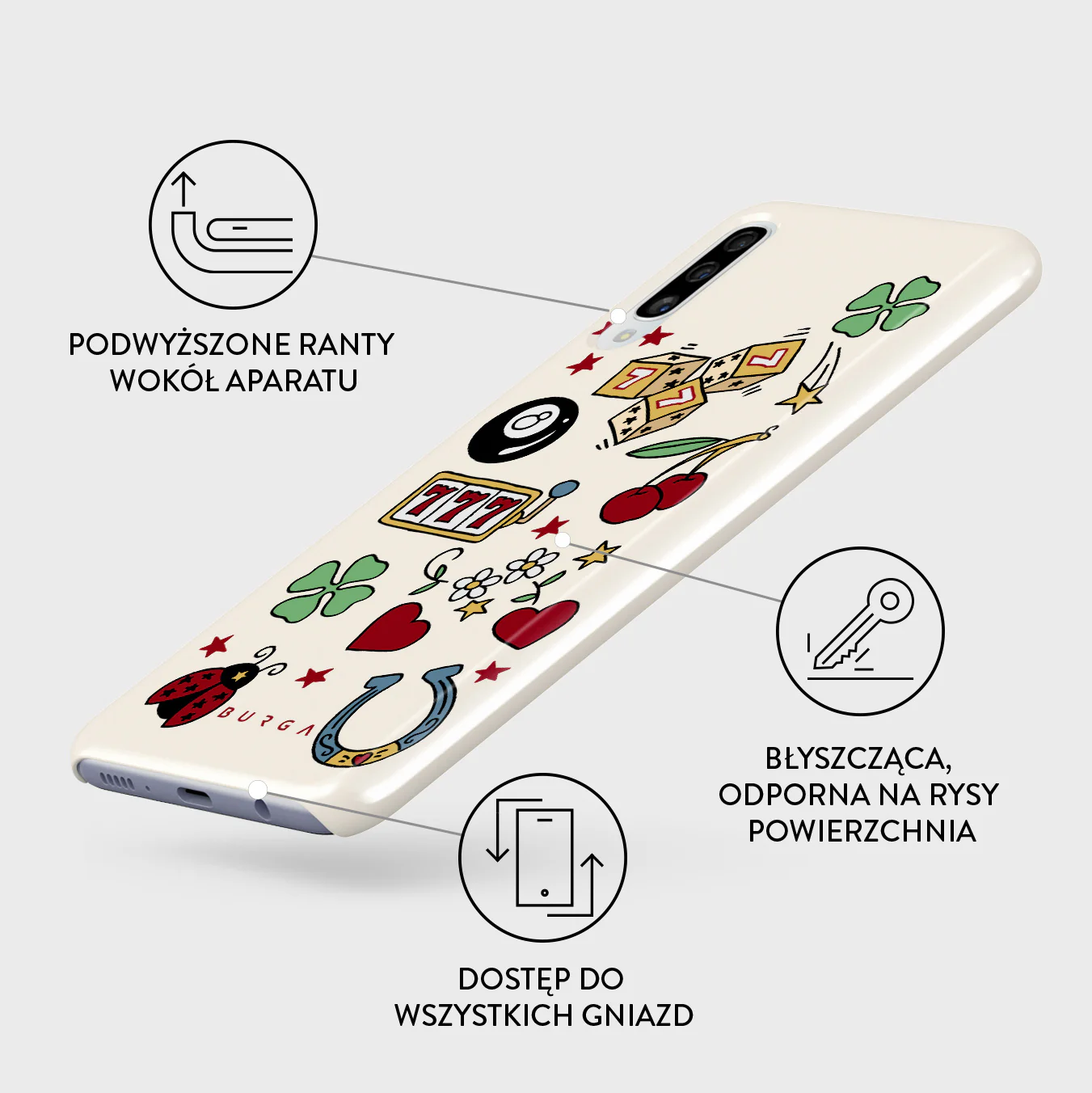 Against the Odds - Samsung Galaxy A50 Etui - Image 3