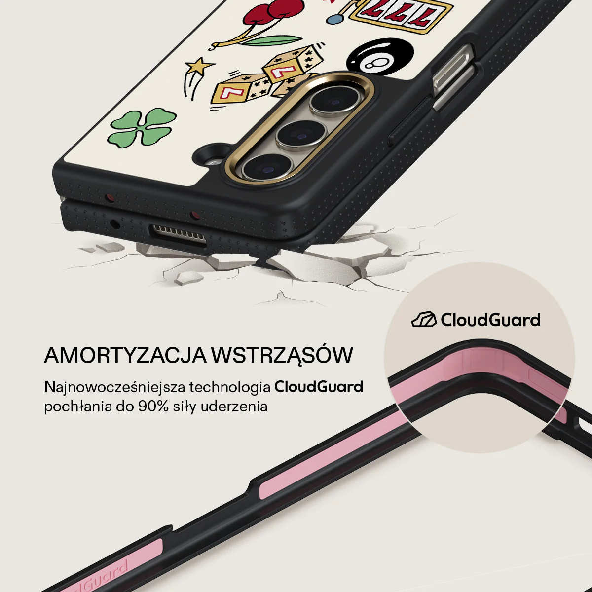Against the Odds - Samsung Galaxy Z Fold 5 Etui - Image 3