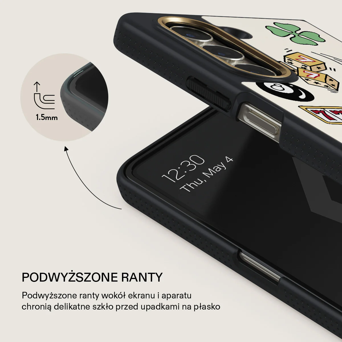 Against the Odds - Samsung Galaxy Z Fold 5 Etui - Image 4