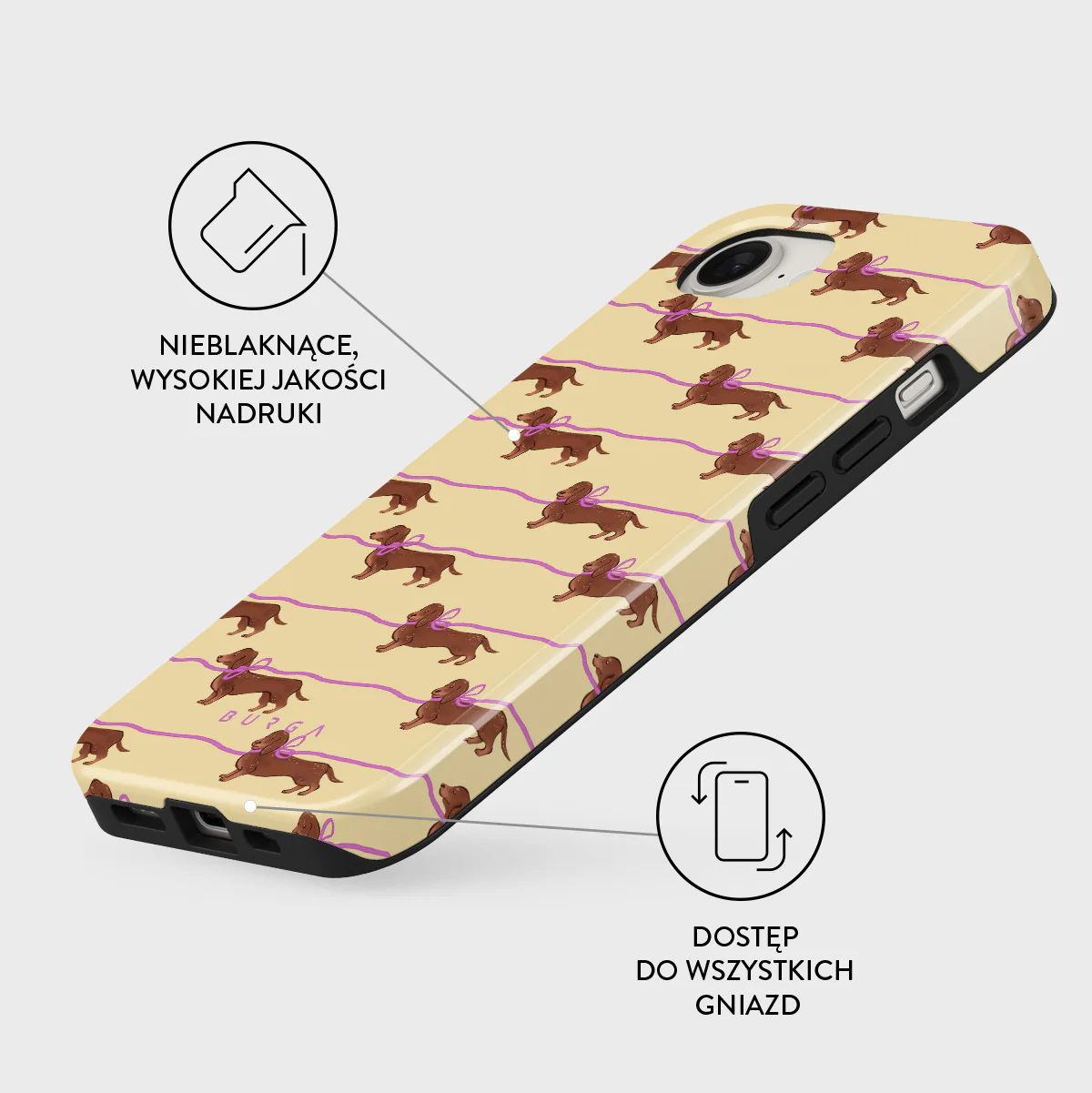 Always Late - iPhone 17e Etui - Image 3