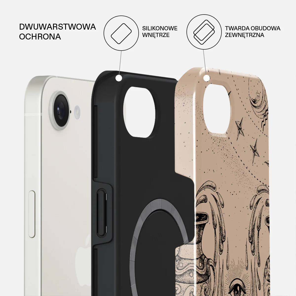 Aquarius - iPhone 17e Etui - Image 18