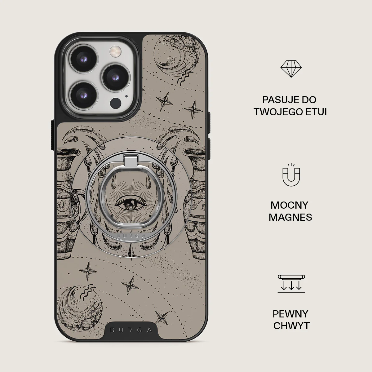 Aquarius - Magnetyczny Okrągły Uchwyt - Image 2