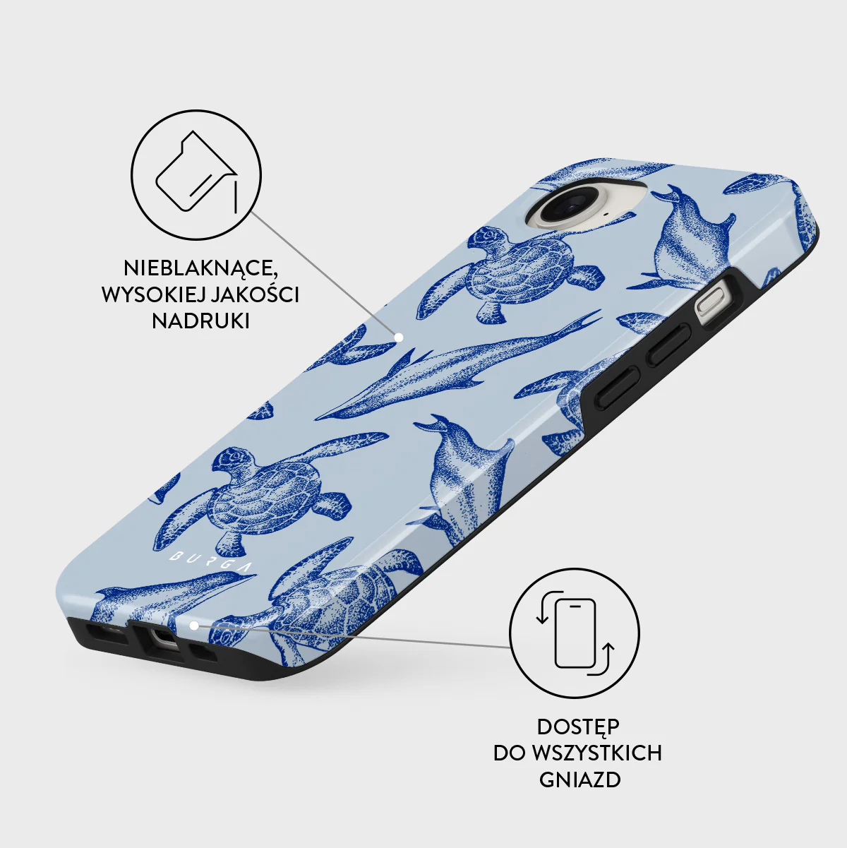 Aquatic Dance - iPhone 17e Etui - Image 3