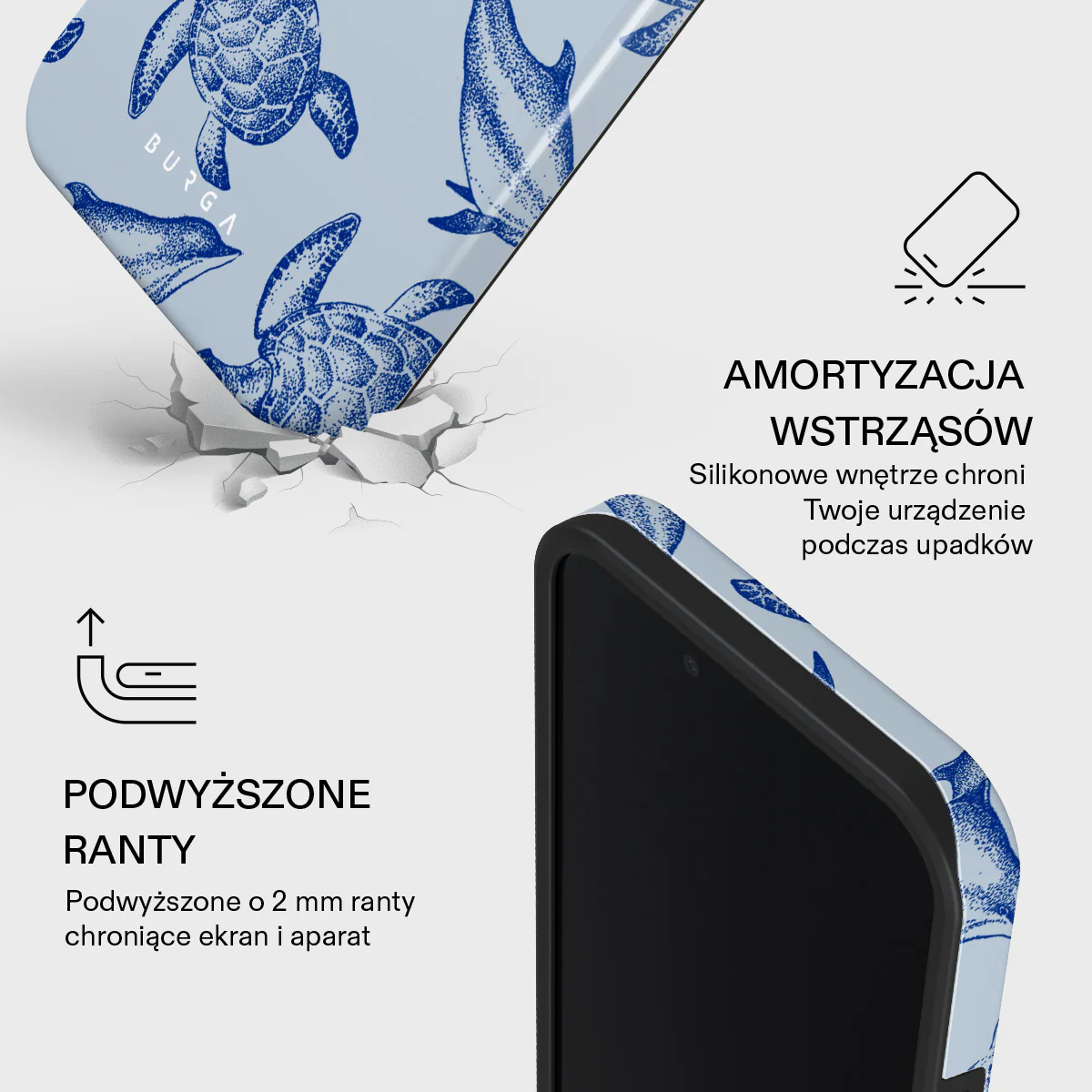 Aquatic Dance - iPhone 17e Etui - Image 4