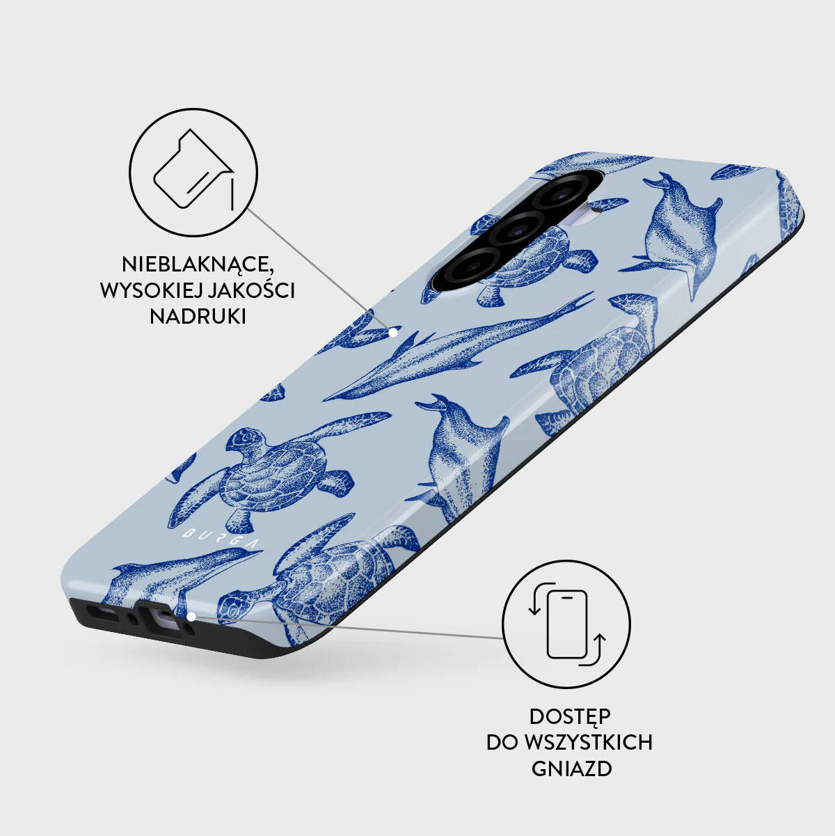 Aquatic Dance - Samsung Galaxy A37 5G Etui - Image 3