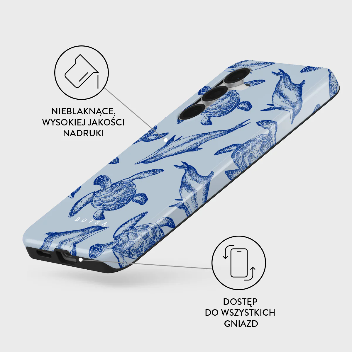 Aquatic Dance - Samsung Galaxy S25 FE Etui - Image 3