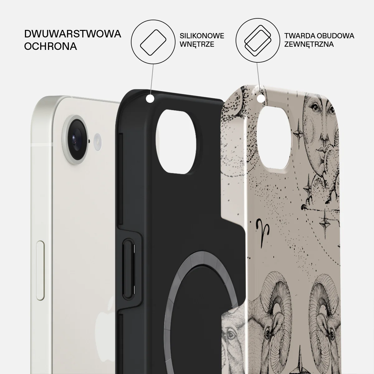 Aries - iPhone 17e Etui - Image 2