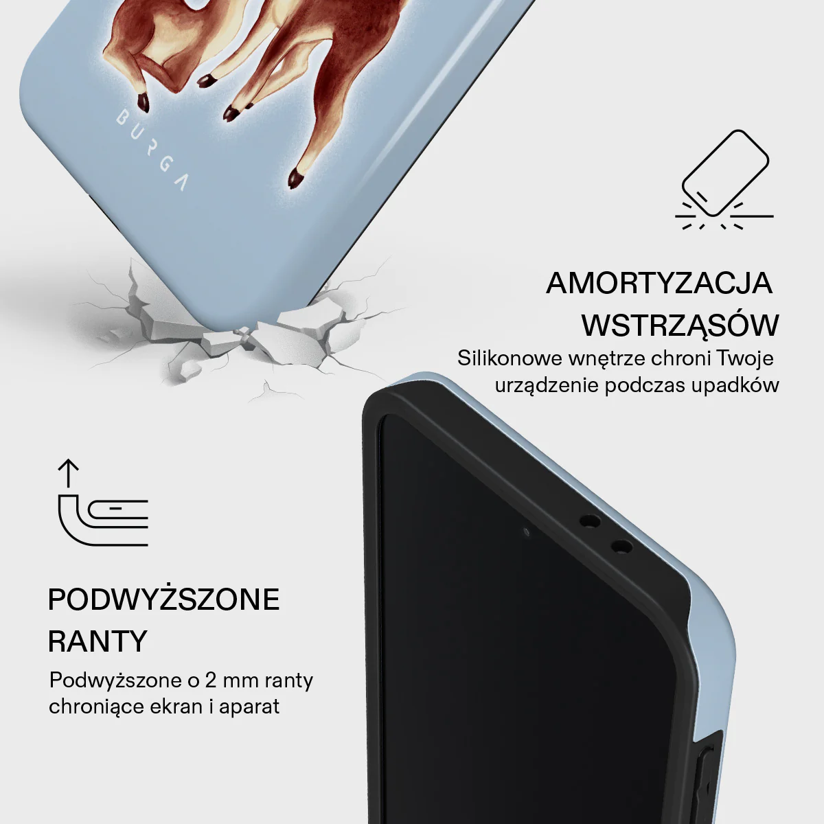 Baby Rudolph - Samsung Galaxy A37 5G Etui - Image 4