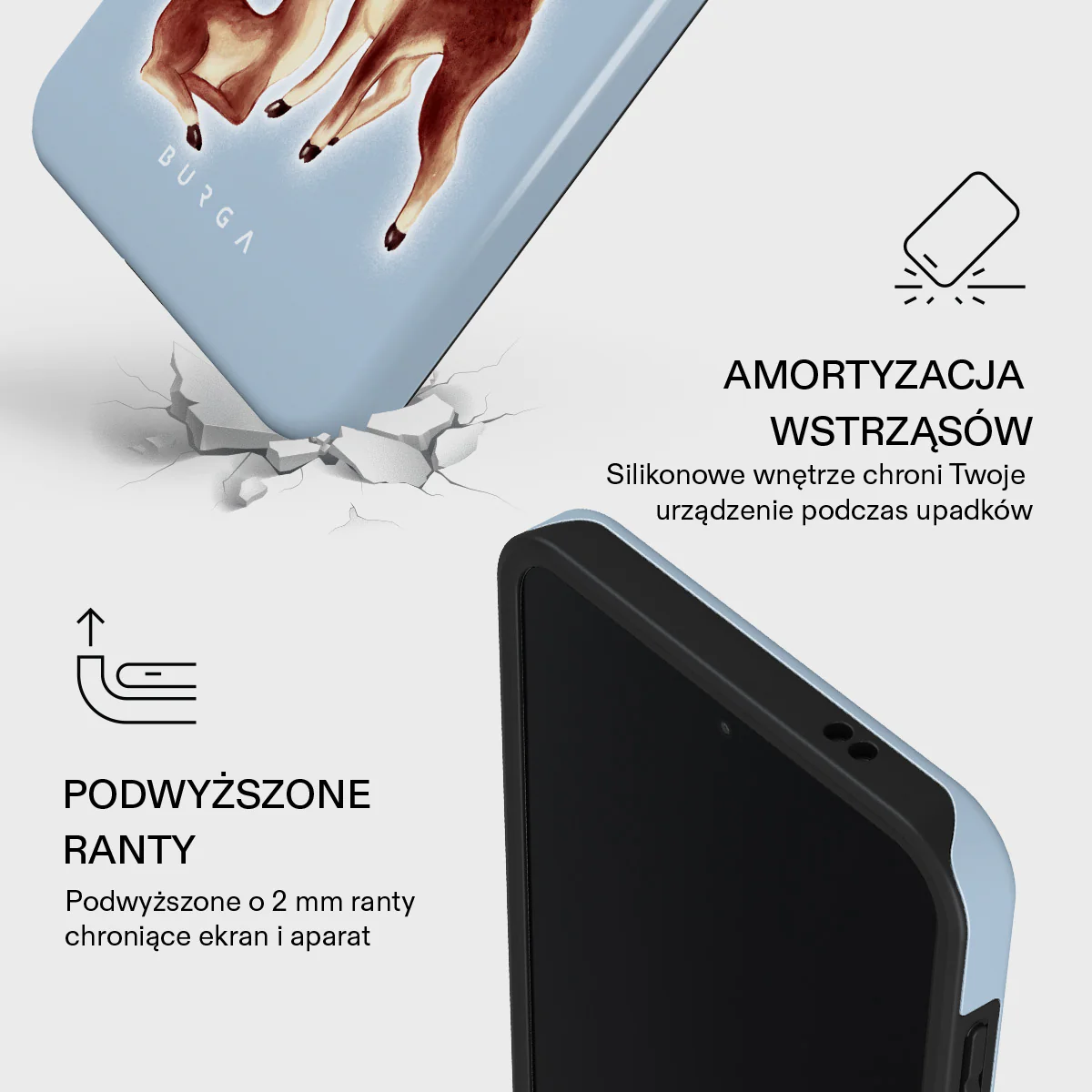 Baby Rudolph - Samsung Galaxy A57 5G Etui - Image 4