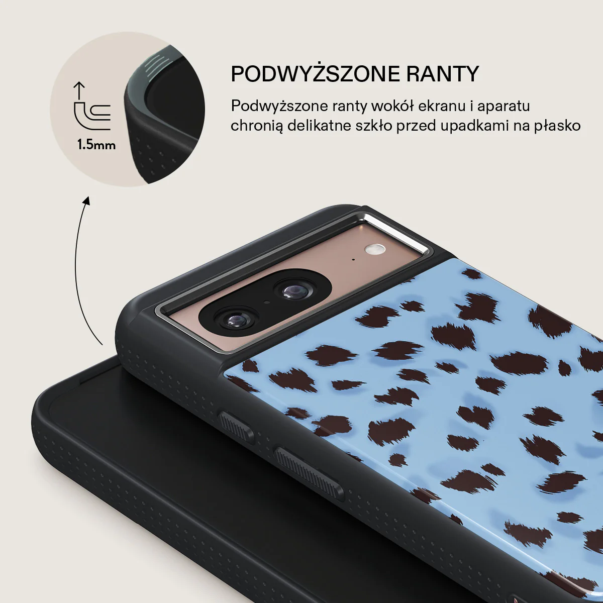 Barely Awake - Google Pixel 8 Etui - Image 15