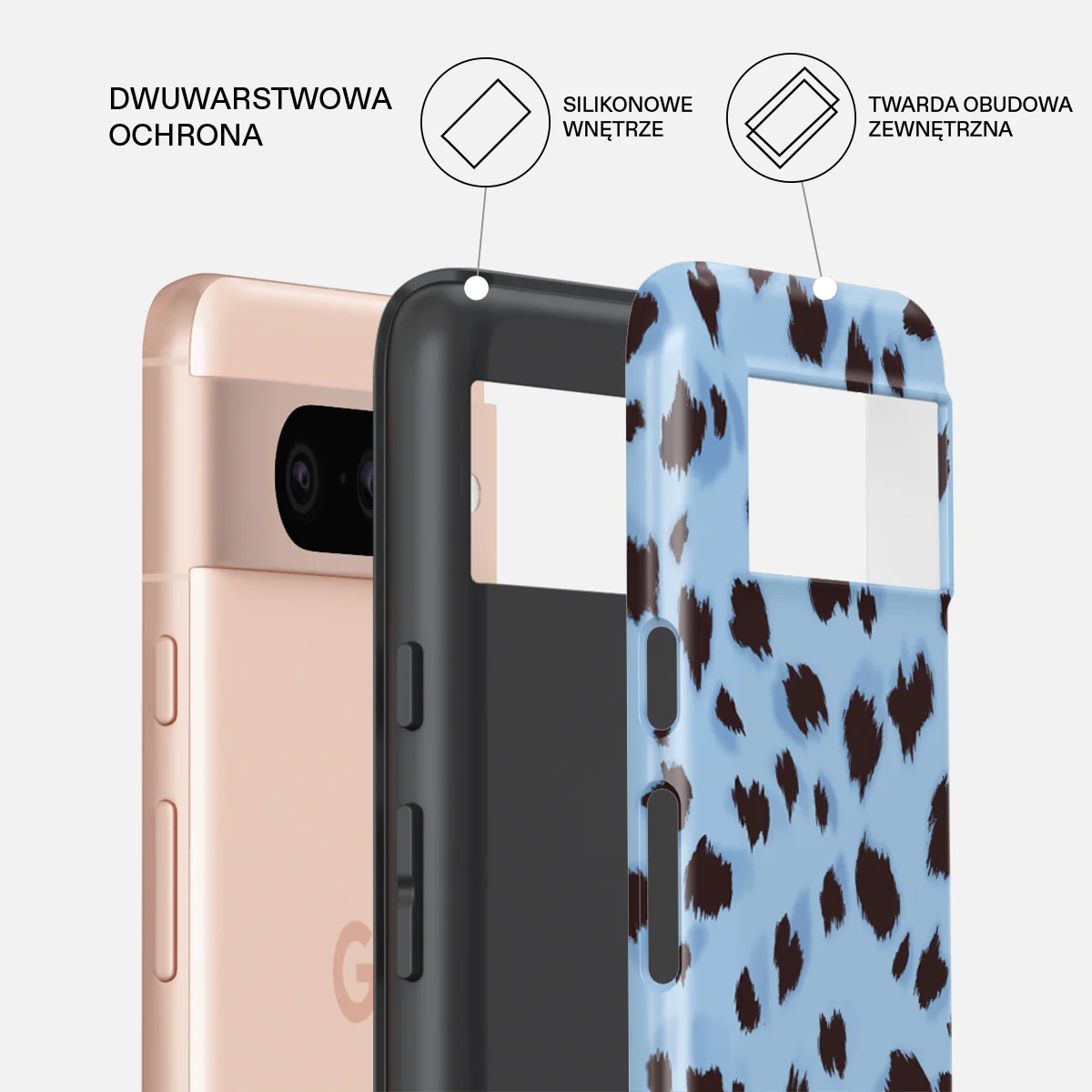 Barely Awake - Google Pixel 8 Etui - Image 2