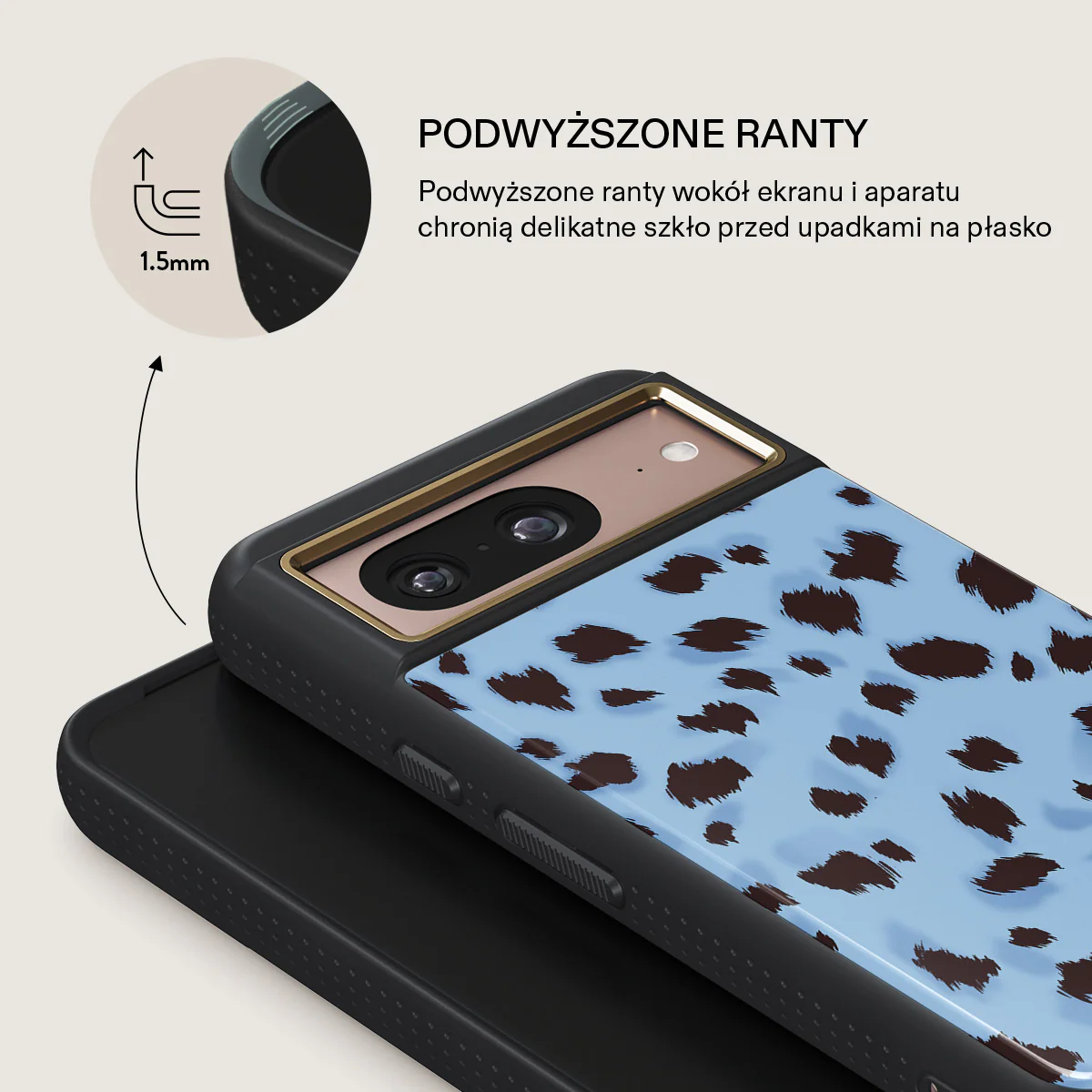 Barely Awake - Google Pixel 8 Etui - Image 8