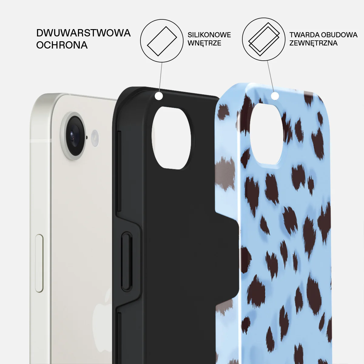 Barely Awake - iPhone 16e Etui - Image 2