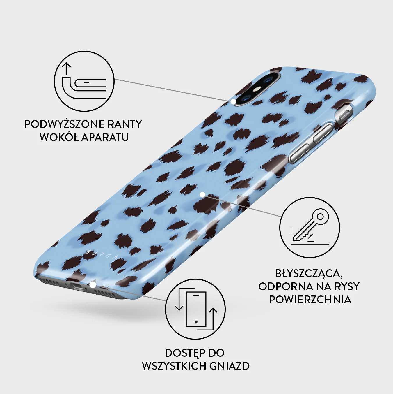 Barely Awake - iPhone X / XS Etui - Image 3