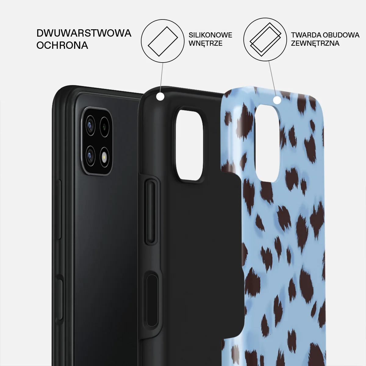 Barely Awake - Samsung Galaxy A22 5G Etui - Image 2