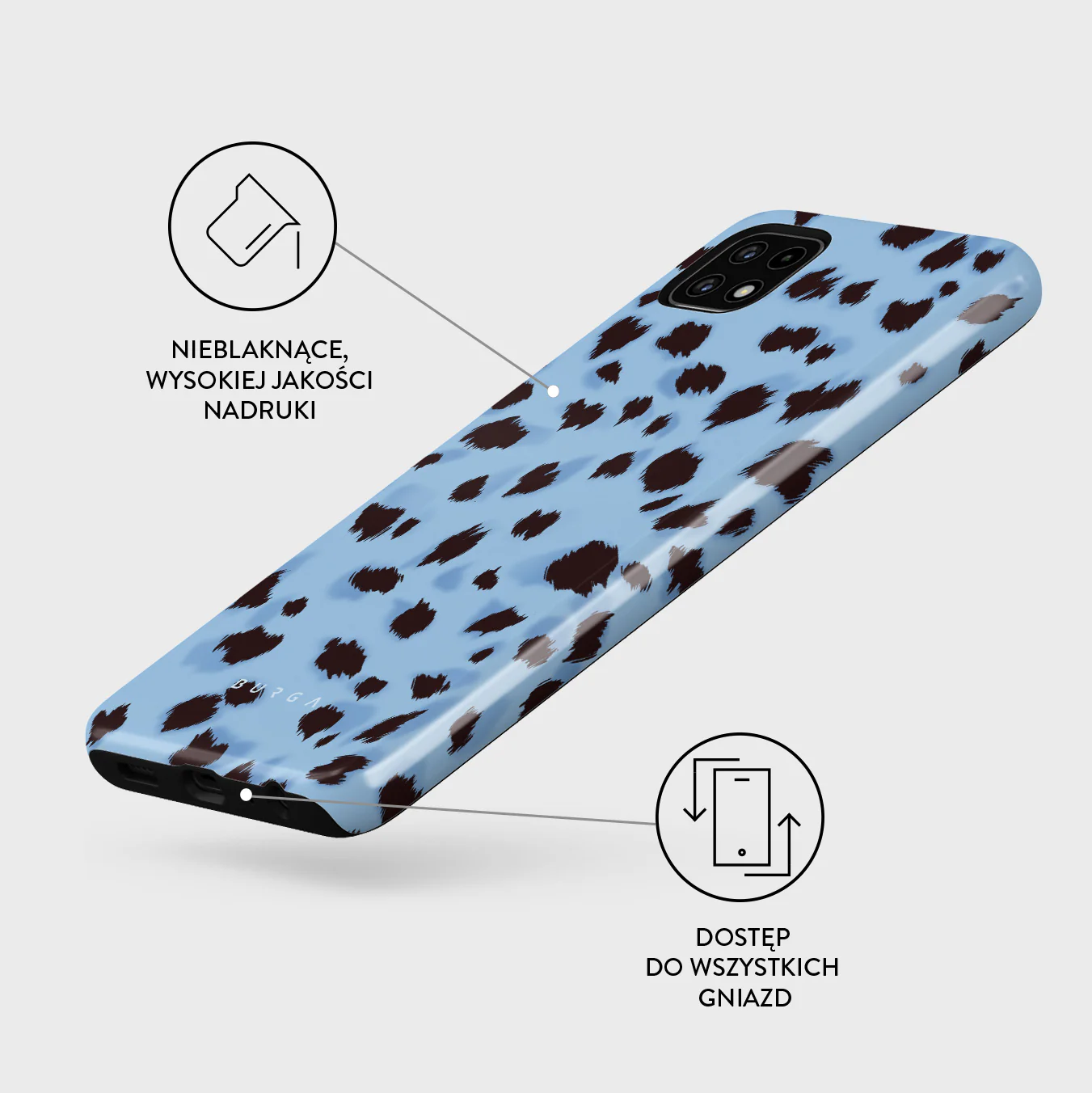 Barely Awake - Samsung Galaxy A22 5G Etui - Image 3