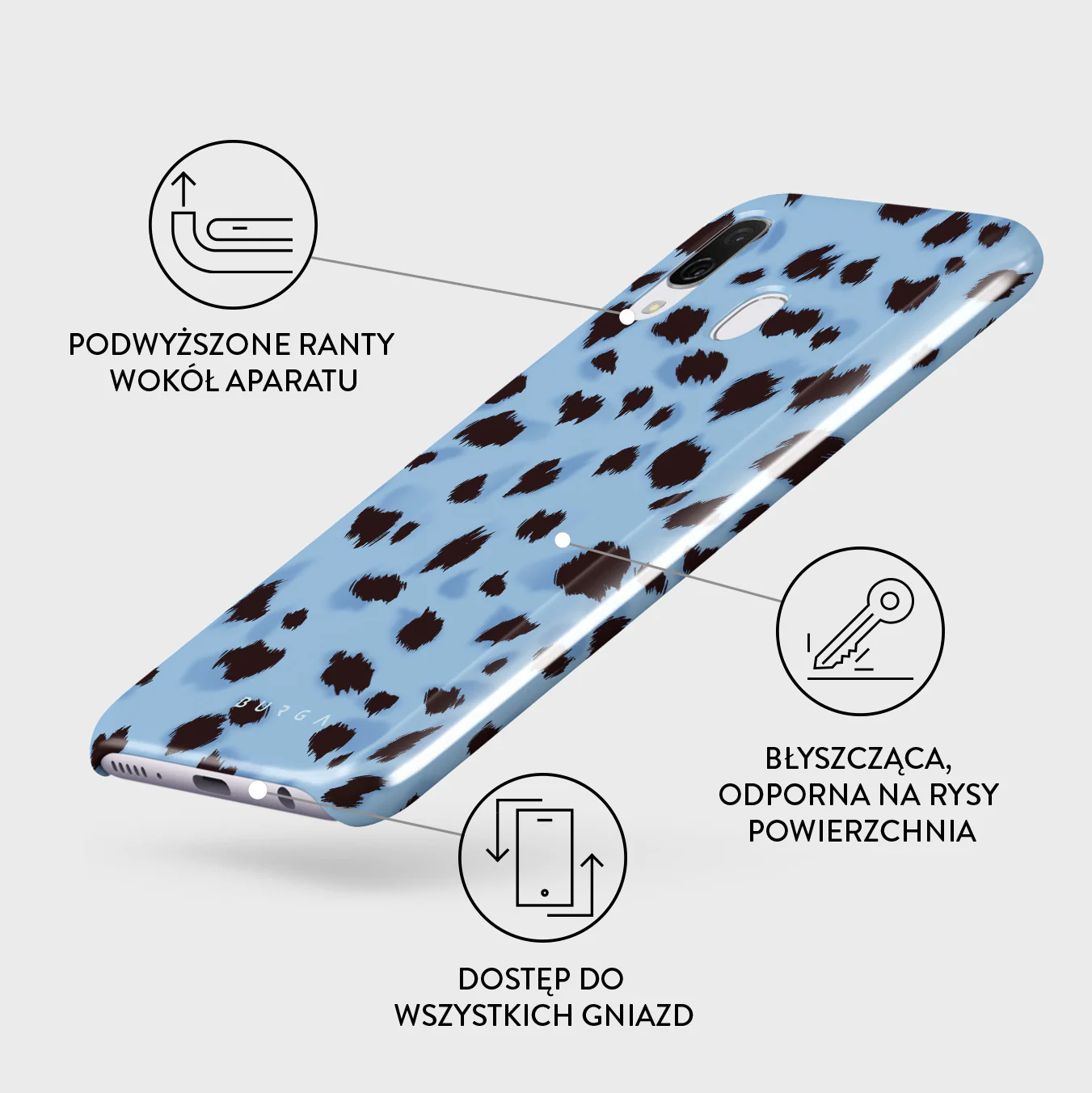 Barely Awake - Samsung Galaxy A40 Etui - Image 3
