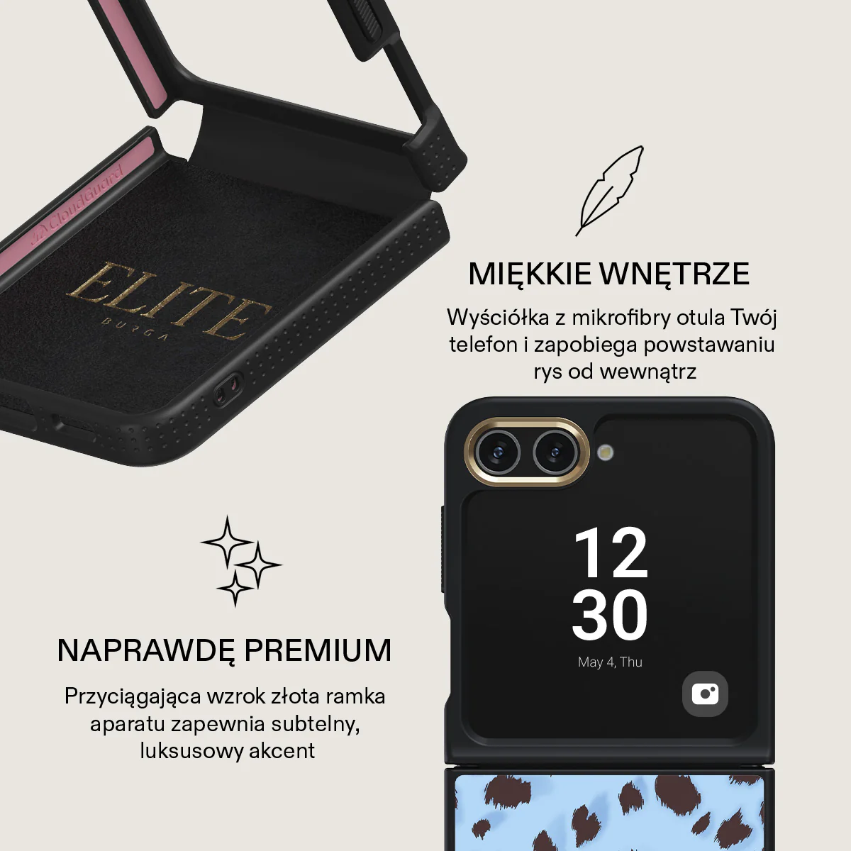 Barely Awake - Samsung Galaxy Z Flip 5 Etui - Image 13