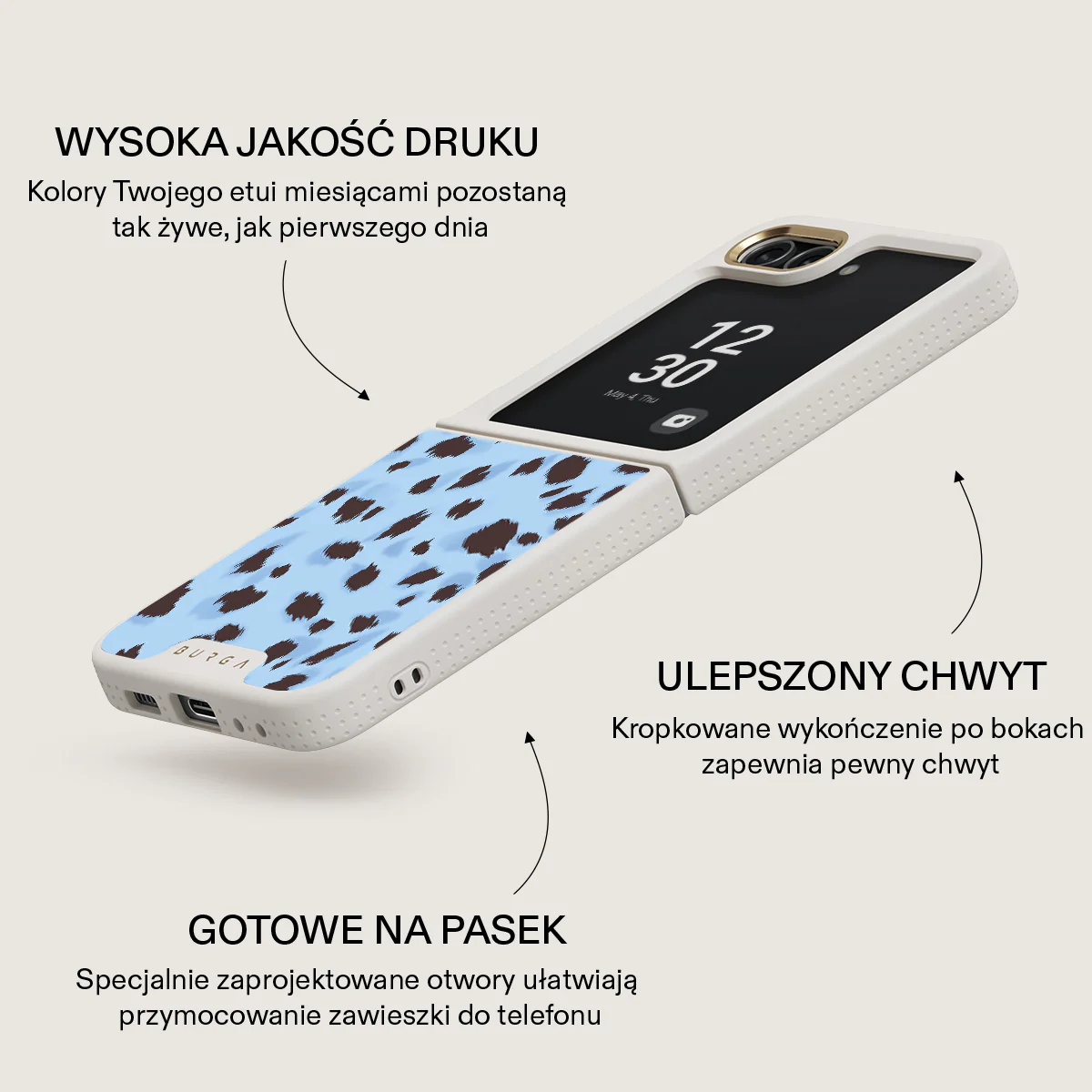 Barely Awake - Samsung Galaxy Z Flip 5 Etui - Image 26
