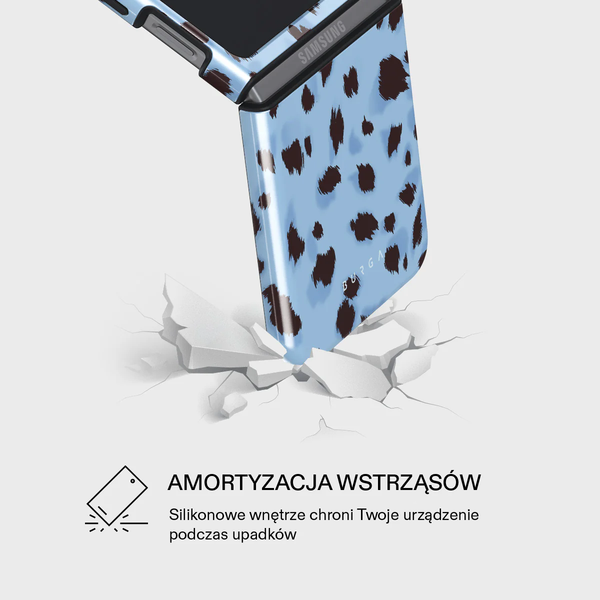Barely Awake - Samsung Galaxy Z Flip 5 Etui - Image 4