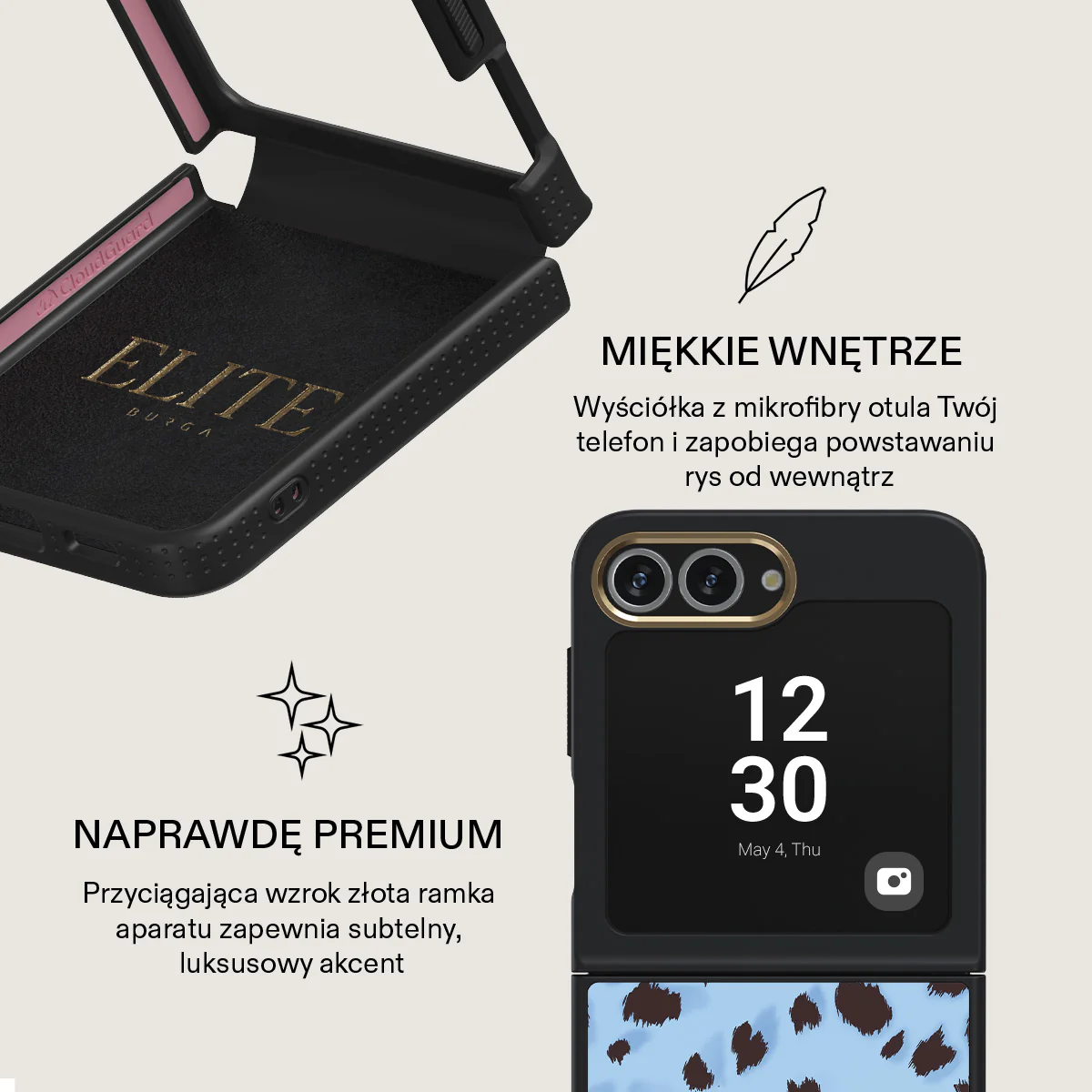 Barely Awake - Samsung Galaxy Z Flip 6 Etui - Image 11