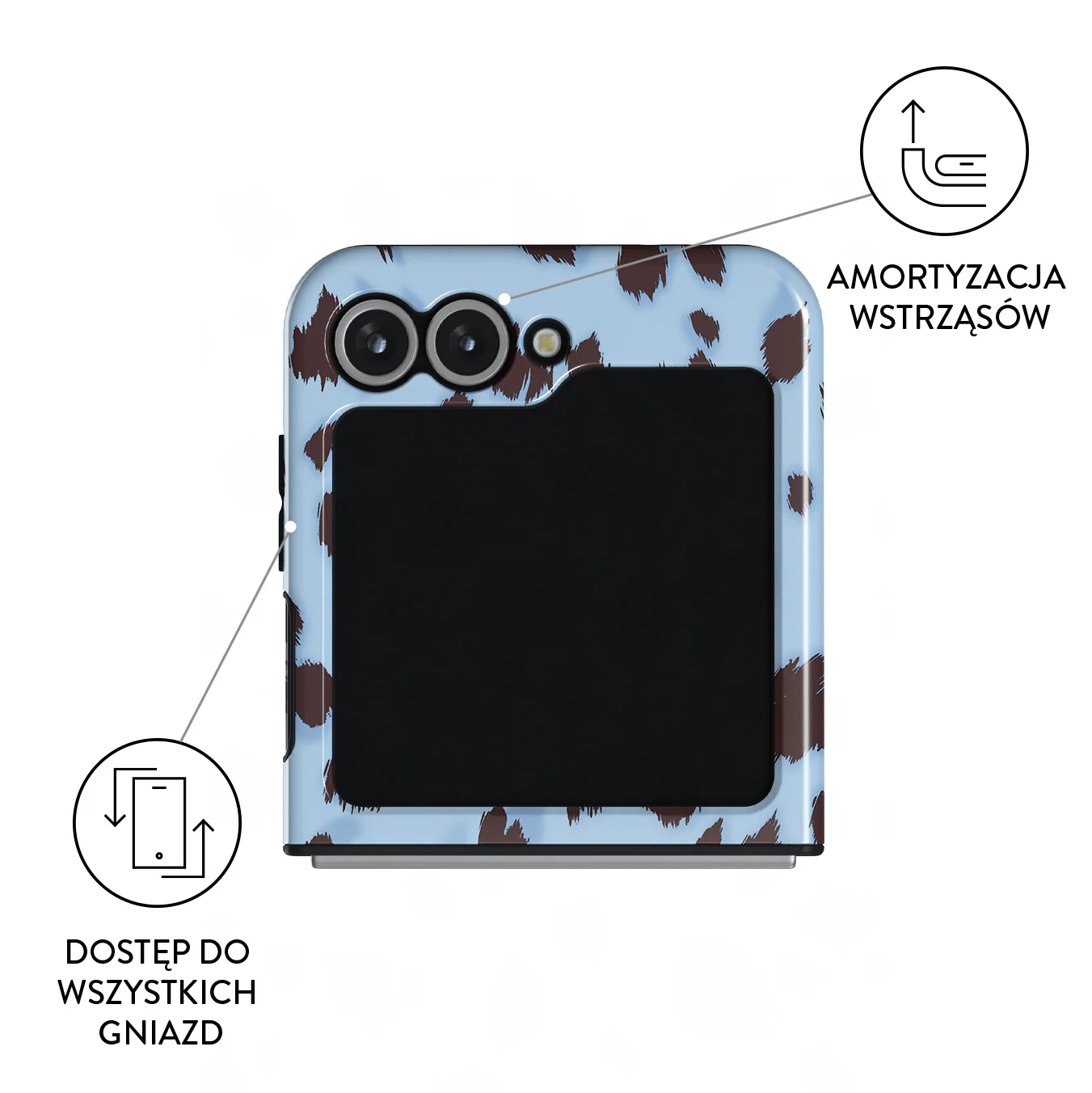Barely Awake - Samsung Galaxy Z Flip 6 Etui - Image 3