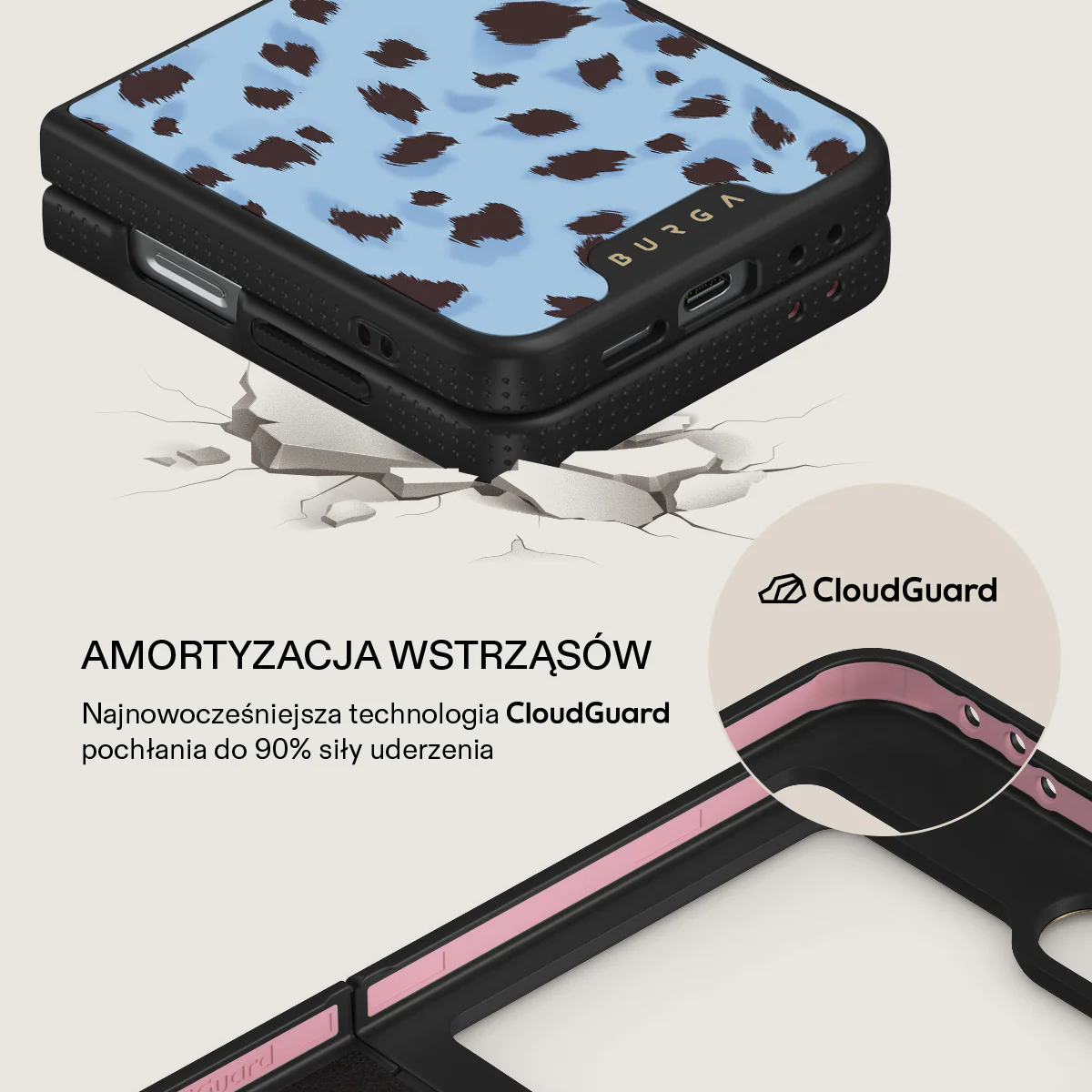 Barely Awake - Samsung Galaxy Z Flip 6 Etui - Image 8