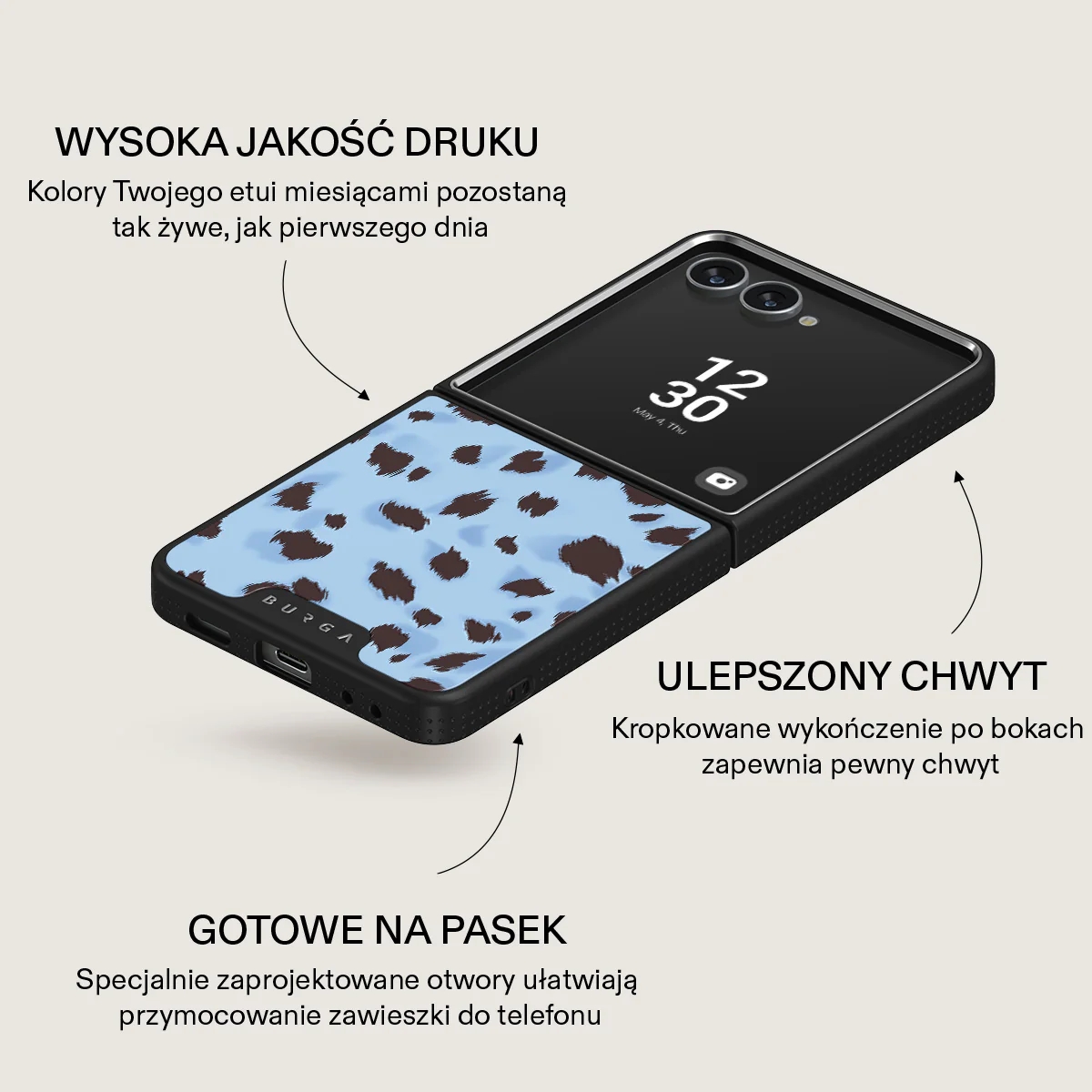 Barely Awake - Samsung Galaxy Z Flip 7 Etui - Image 16