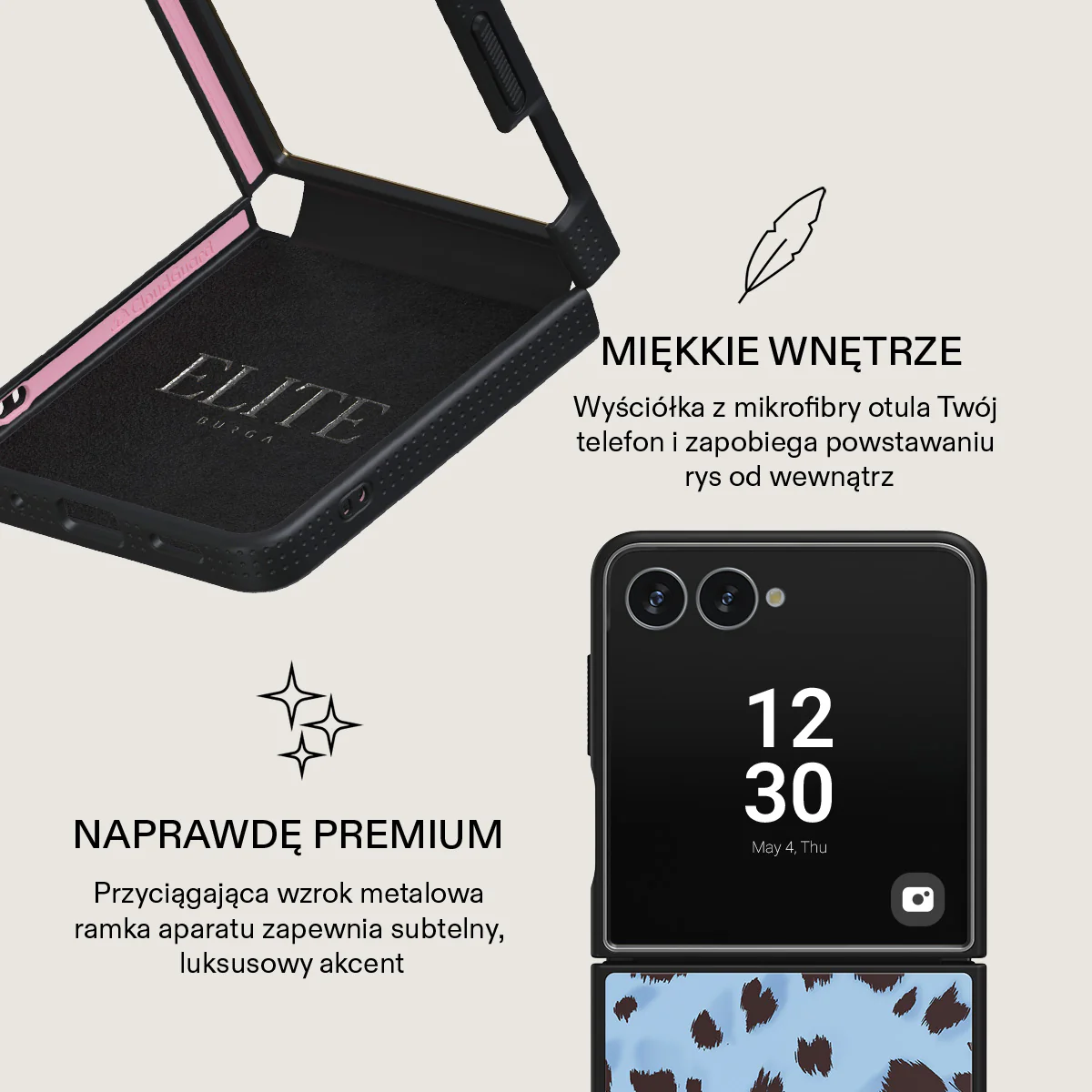 Barely Awake - Samsung Galaxy Z Flip 7 Etui - Image 17