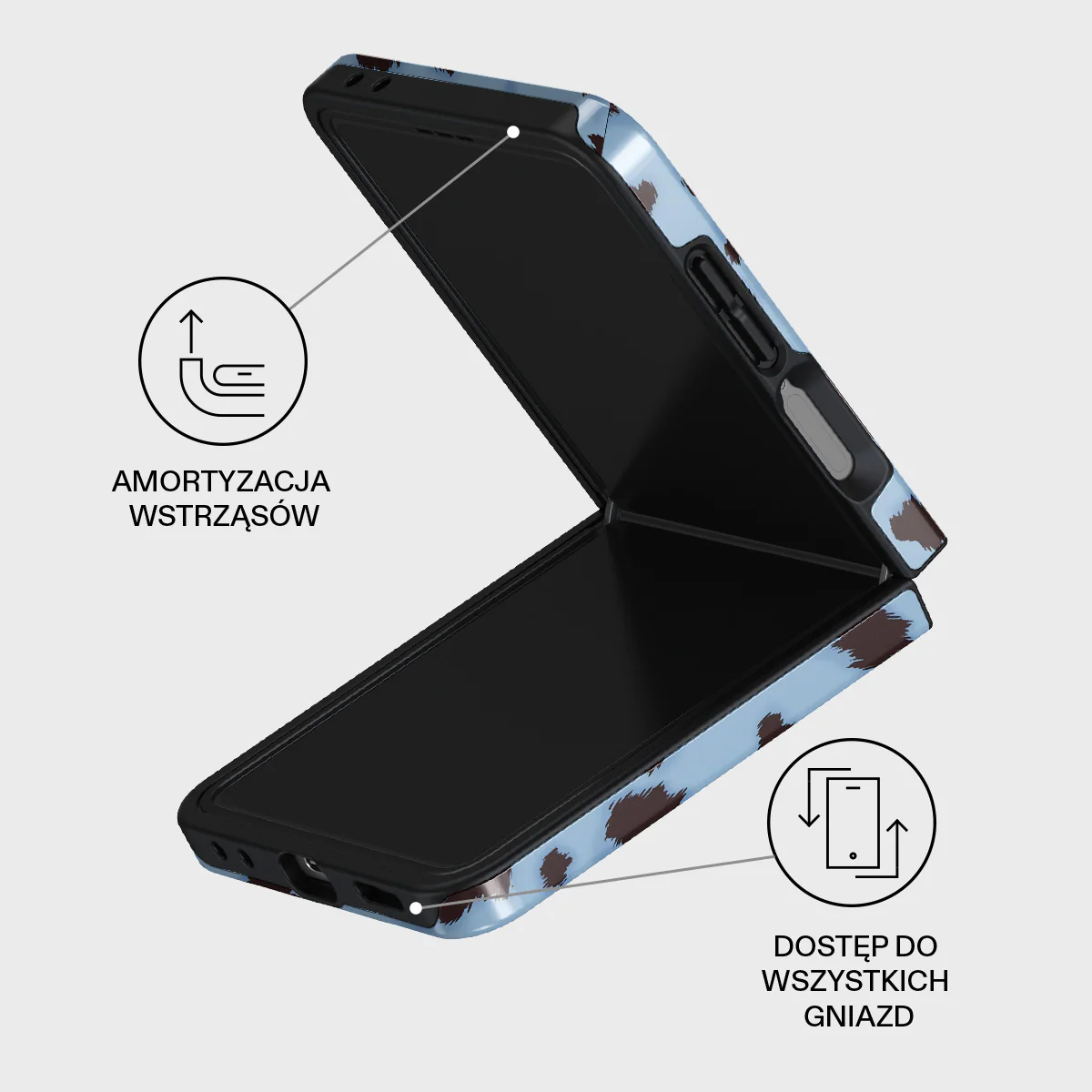 Barely Awake - Samsung Galaxy Z Flip 7 Etui - Image 3