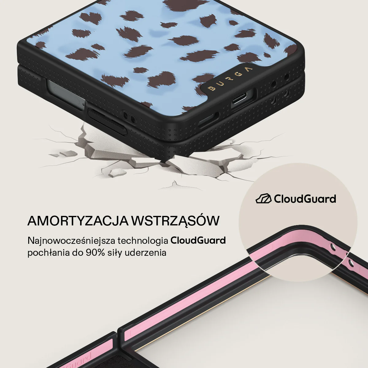 Barely Awake - Samsung Galaxy Z Flip 7 Etui - Image 7