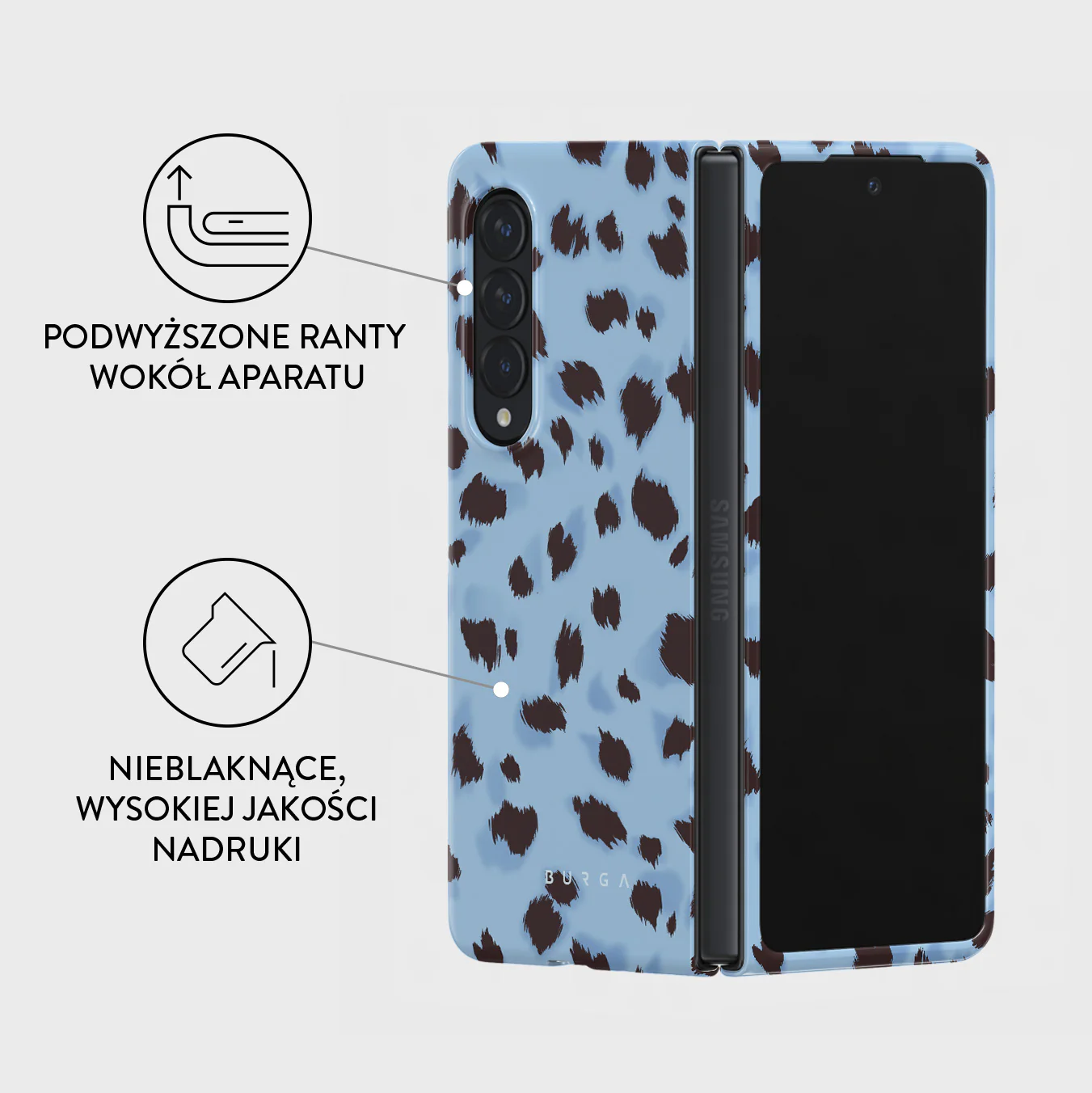 Barely Awake - Samsung Galaxy Z Fold 3 Etui - Image 3