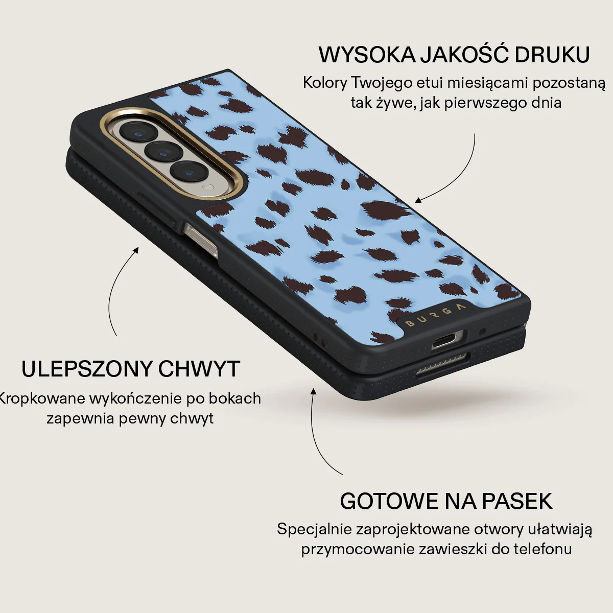 Barely Awake - Samsung Galaxy Z Fold 4 Etui - Image 10