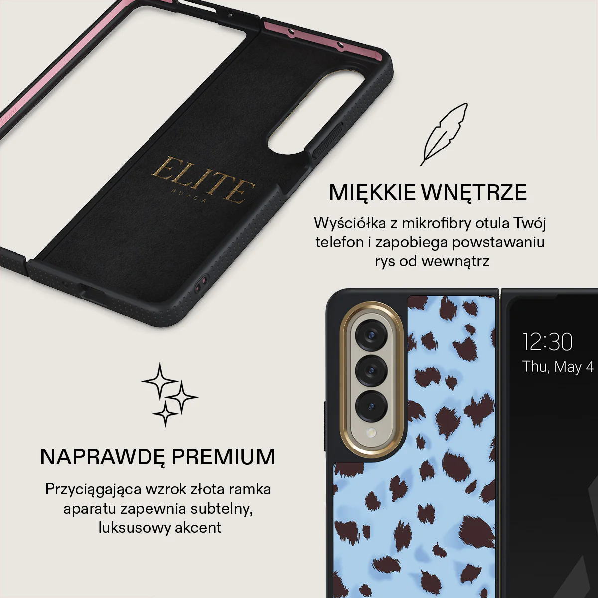 Barely Awake - Samsung Galaxy Z Fold 4 Etui - Image 11