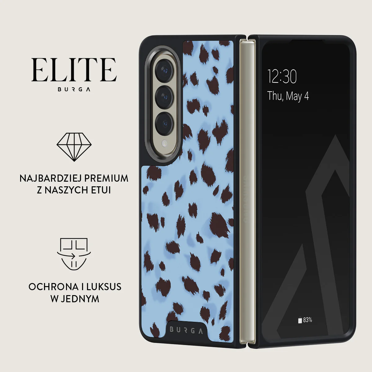 Barely Awake - Samsung Galaxy Z Fold 4 Etui - Image 14