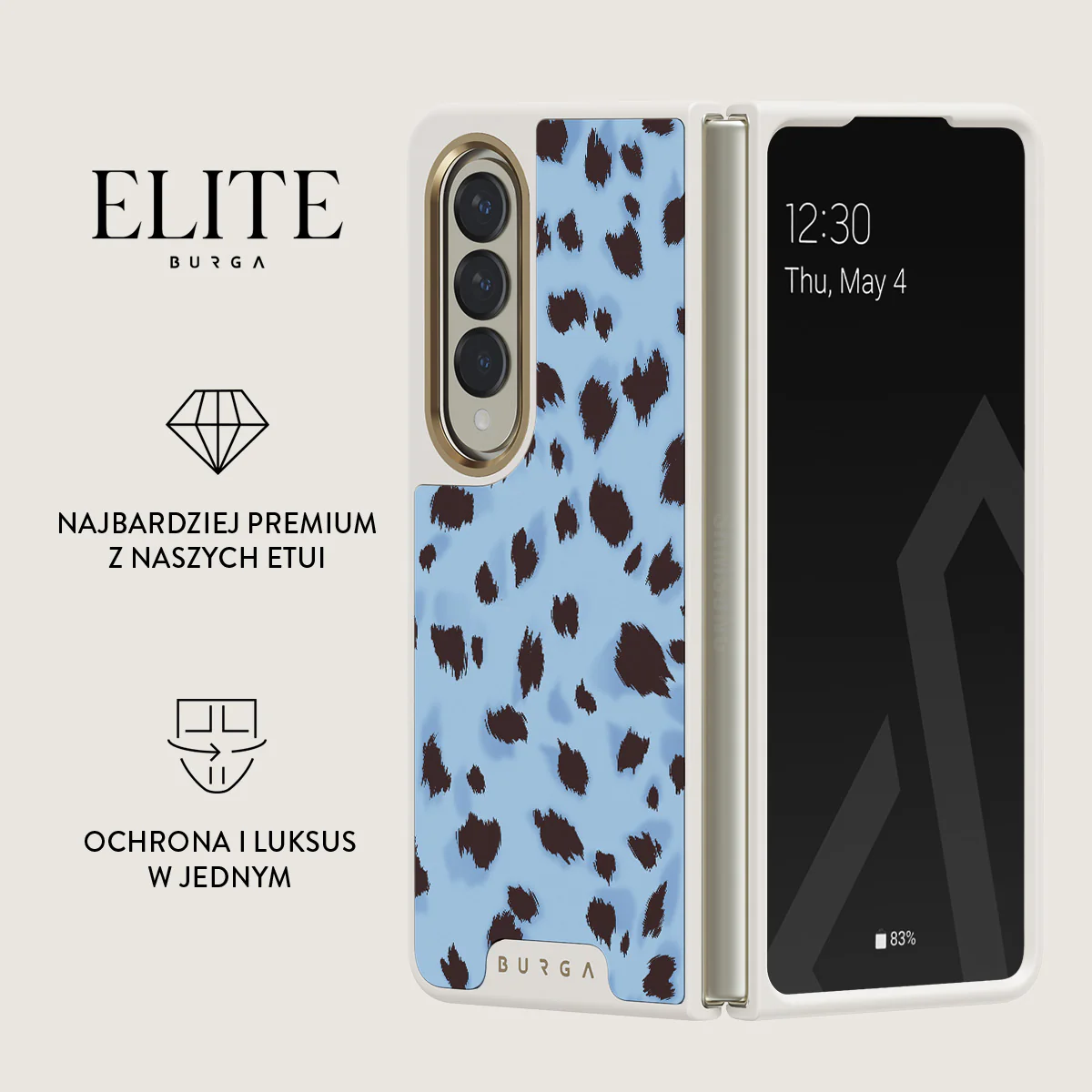 Barely Awake - Samsung Galaxy Z Fold 4 Etui - Image 21