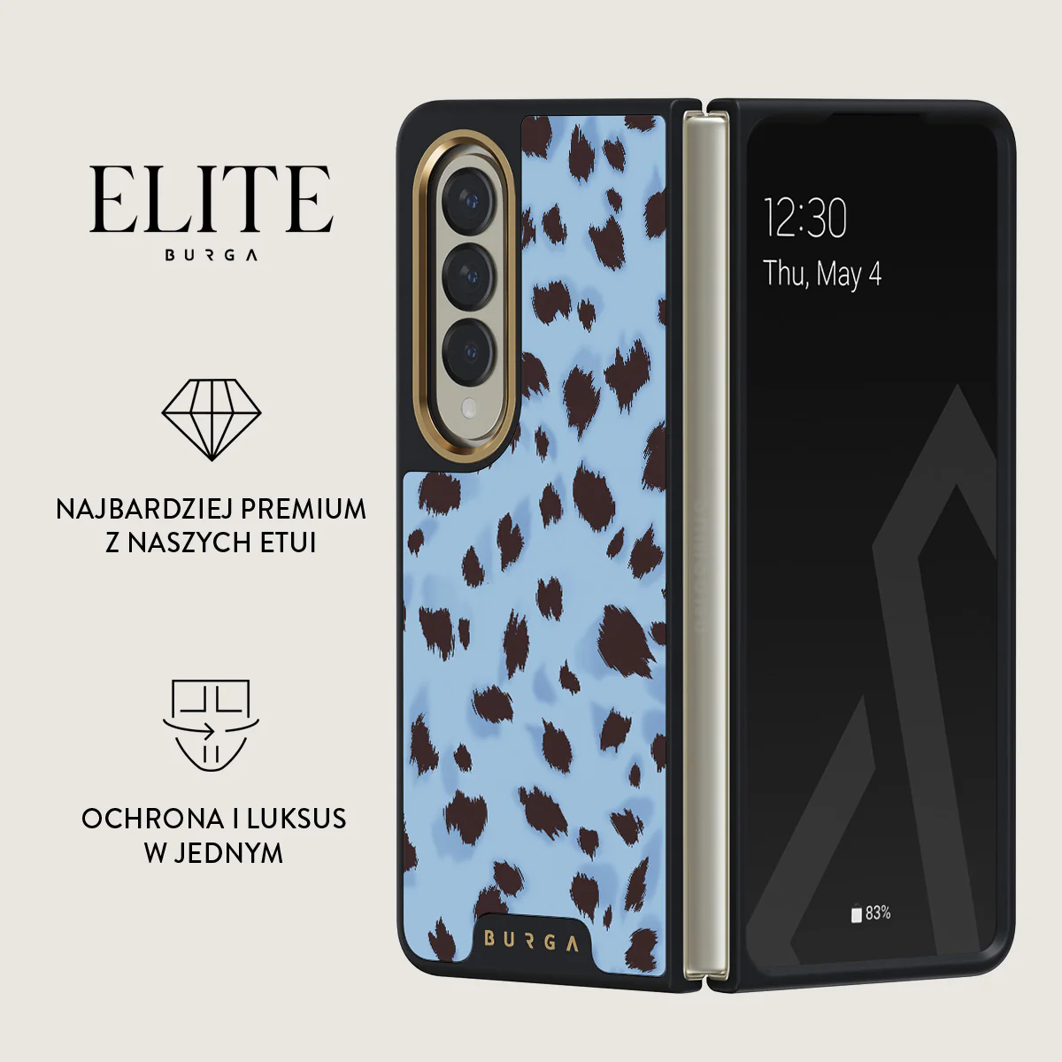 Barely Awake - Samsung Galaxy Z Fold 4 Etui - Image 7