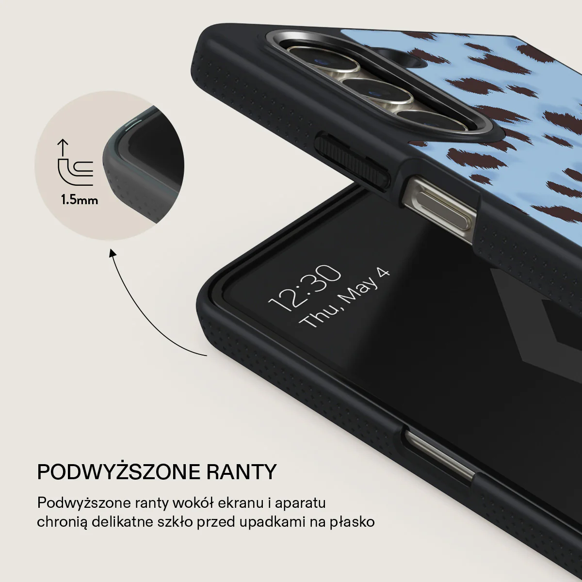 Barely Awake - Samsung Galaxy Z Fold 5 Etui - Image 11