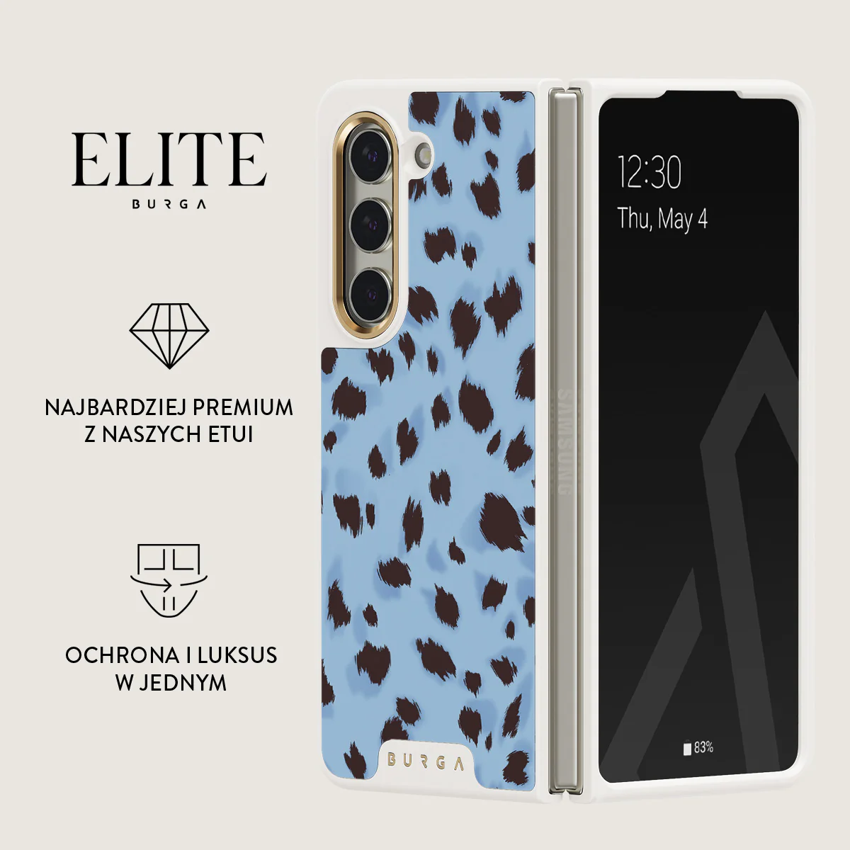 Barely Awake - Samsung Galaxy Z Fold 5 Etui - Image 16