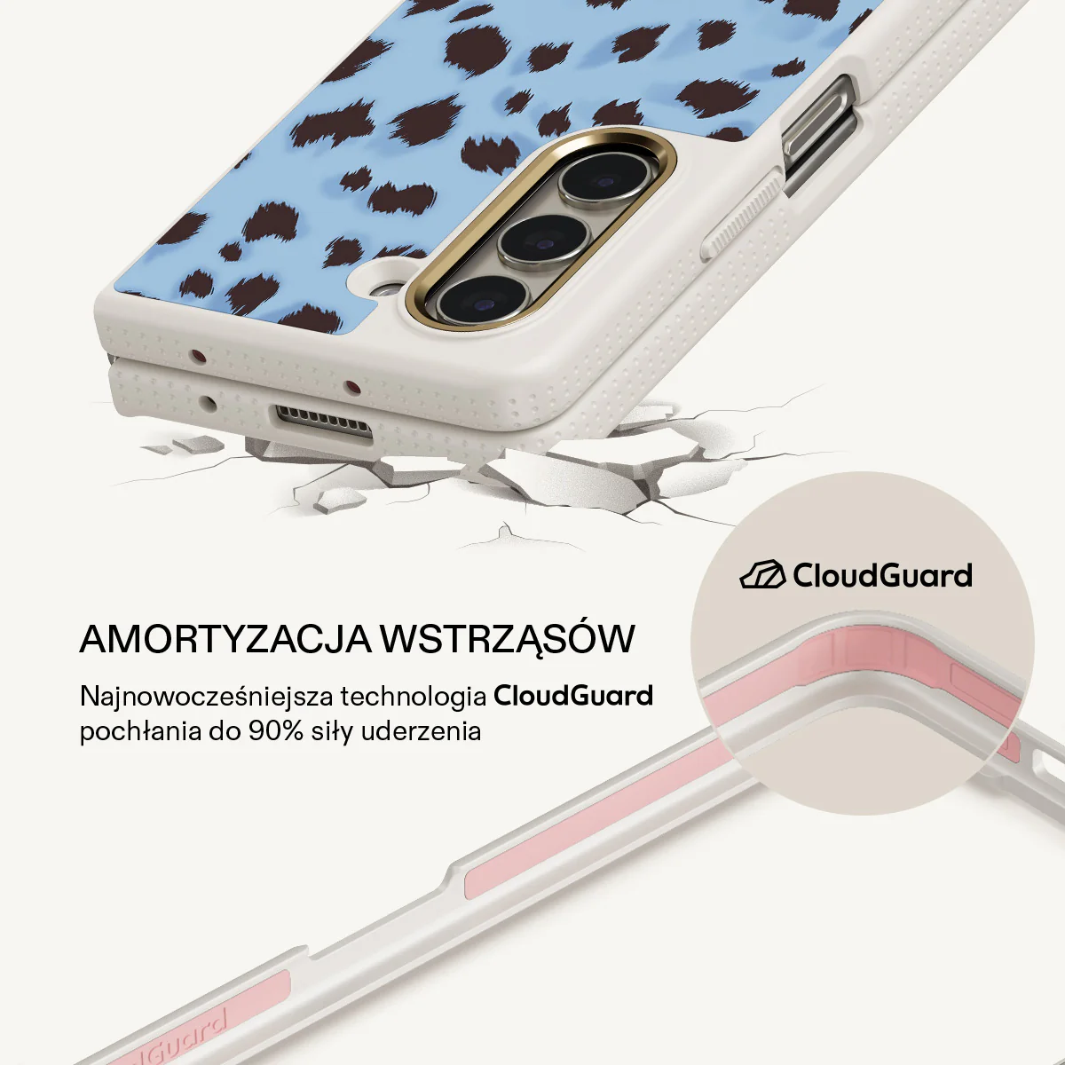 Barely Awake - Samsung Galaxy Z Fold 5 Etui - Image 17