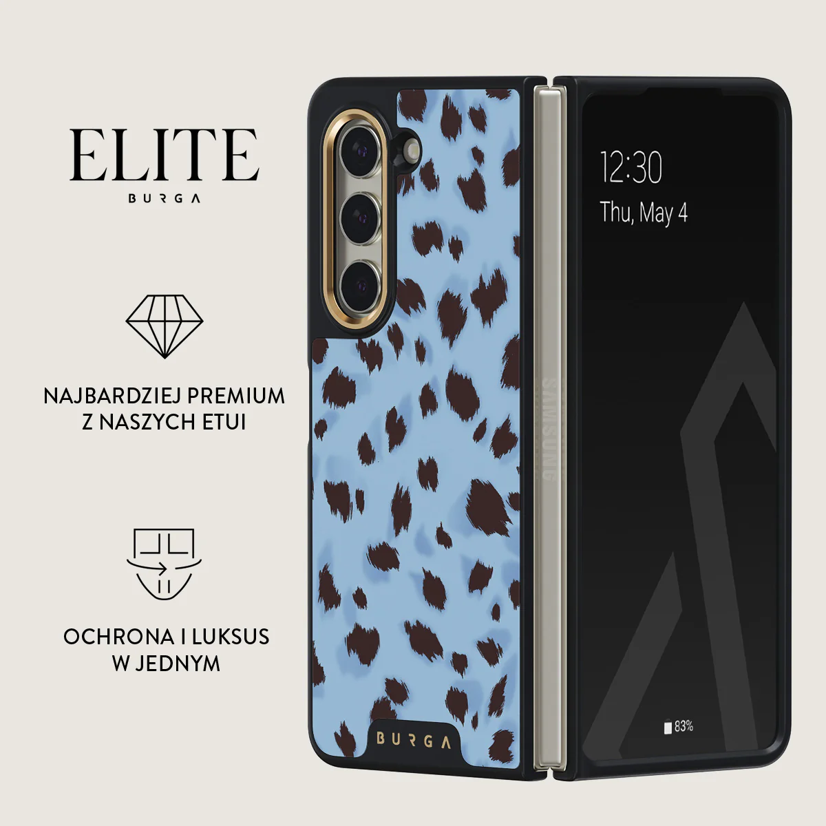 Barely Awake - Samsung Galaxy Z Fold 5 Etui - Image 2