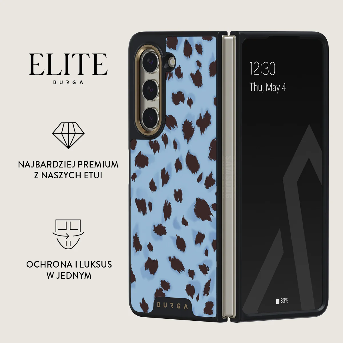 Barely Awake - Samsung Galaxy Z Fold 5 Etui - Image 9