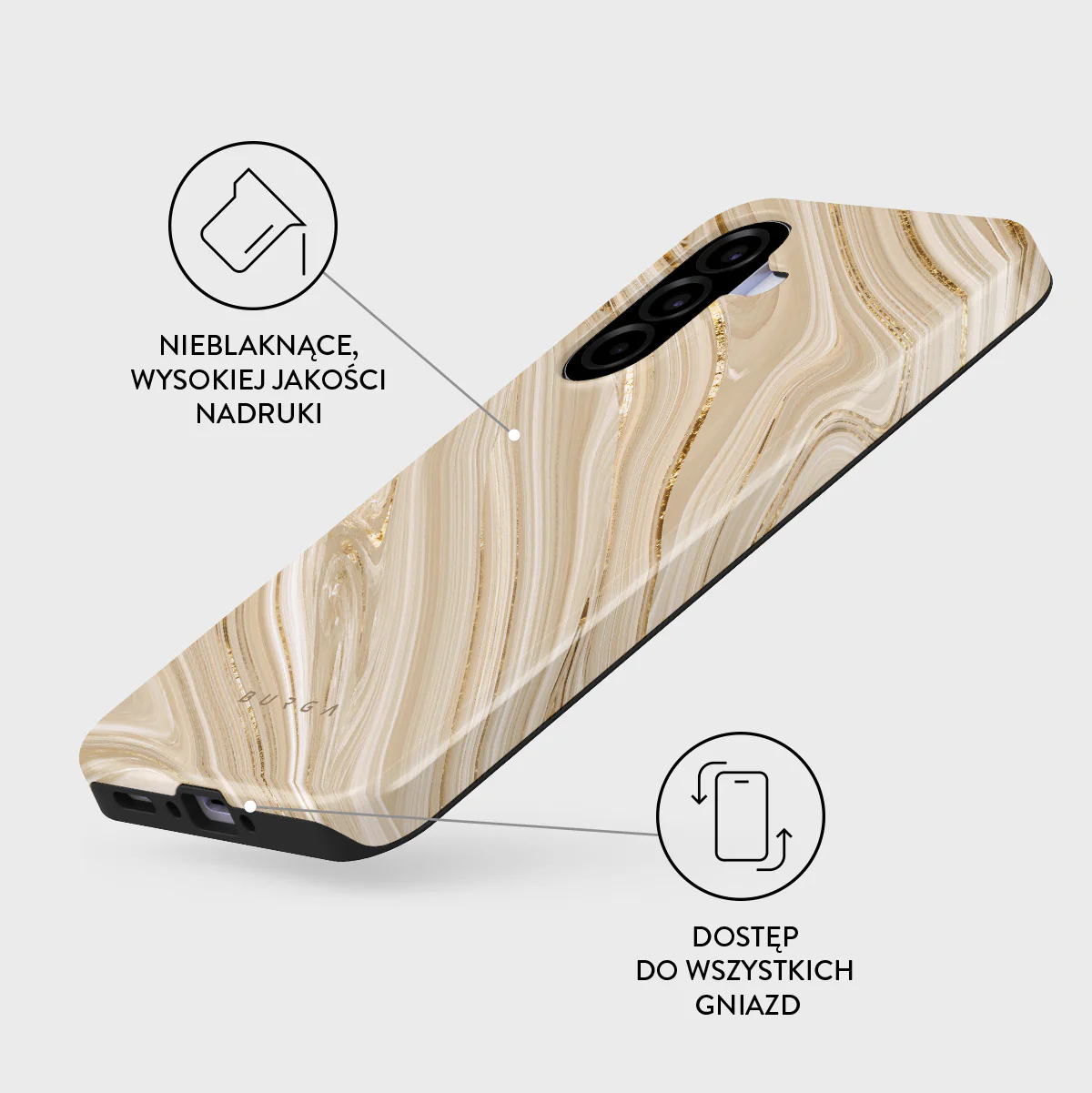 Full Glam - Samsung Galaxy A37 5G Etui - Image 3