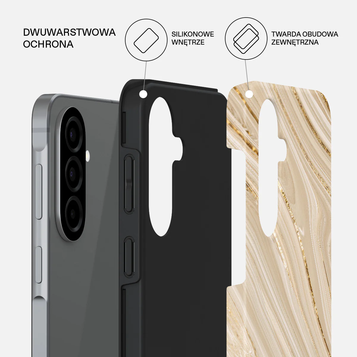 Full Glam - Samsung Galaxy A57 5G Etui - Image 2