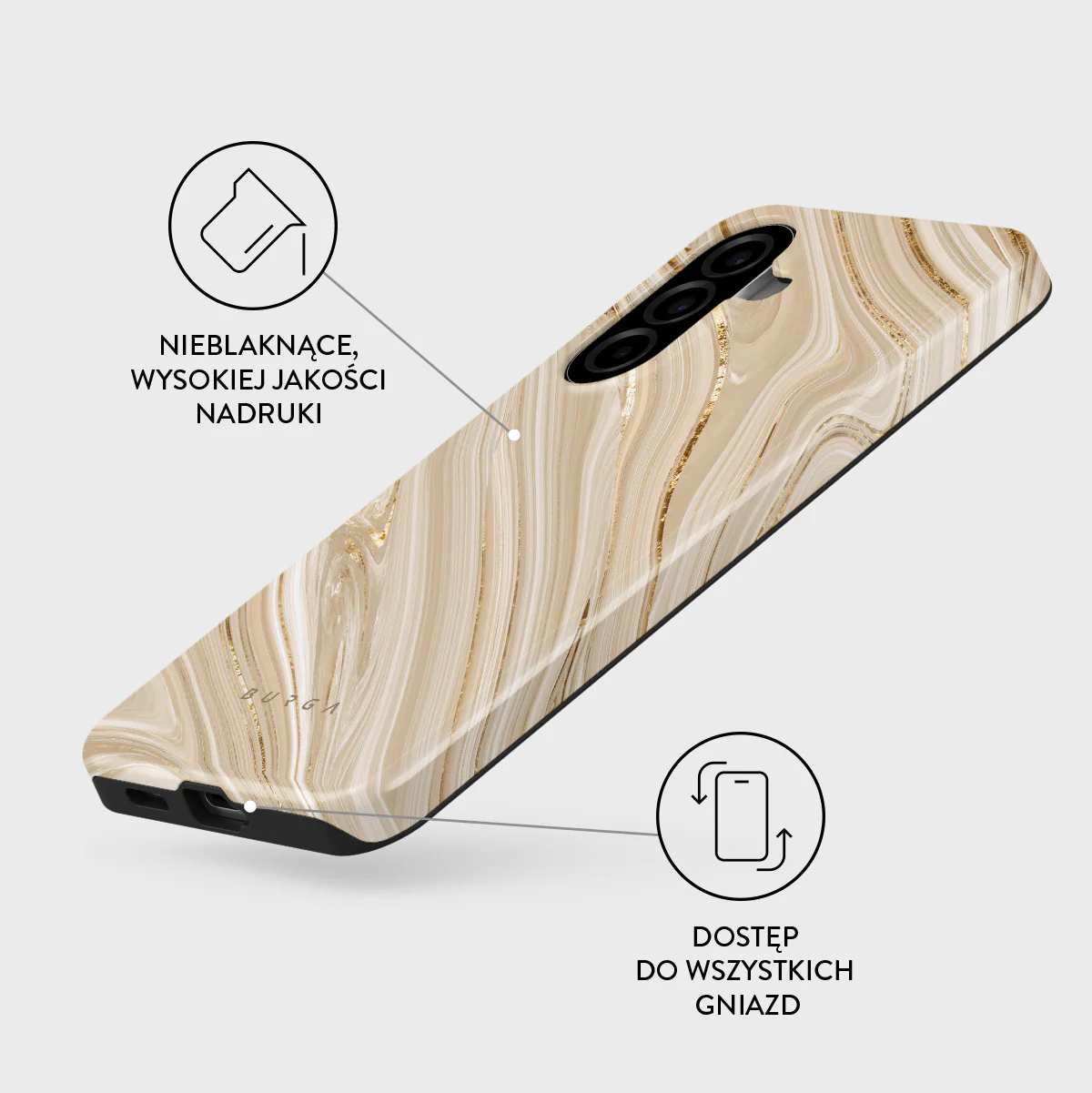 Full Glam - Samsung Galaxy A57 5G Etui - Image 3