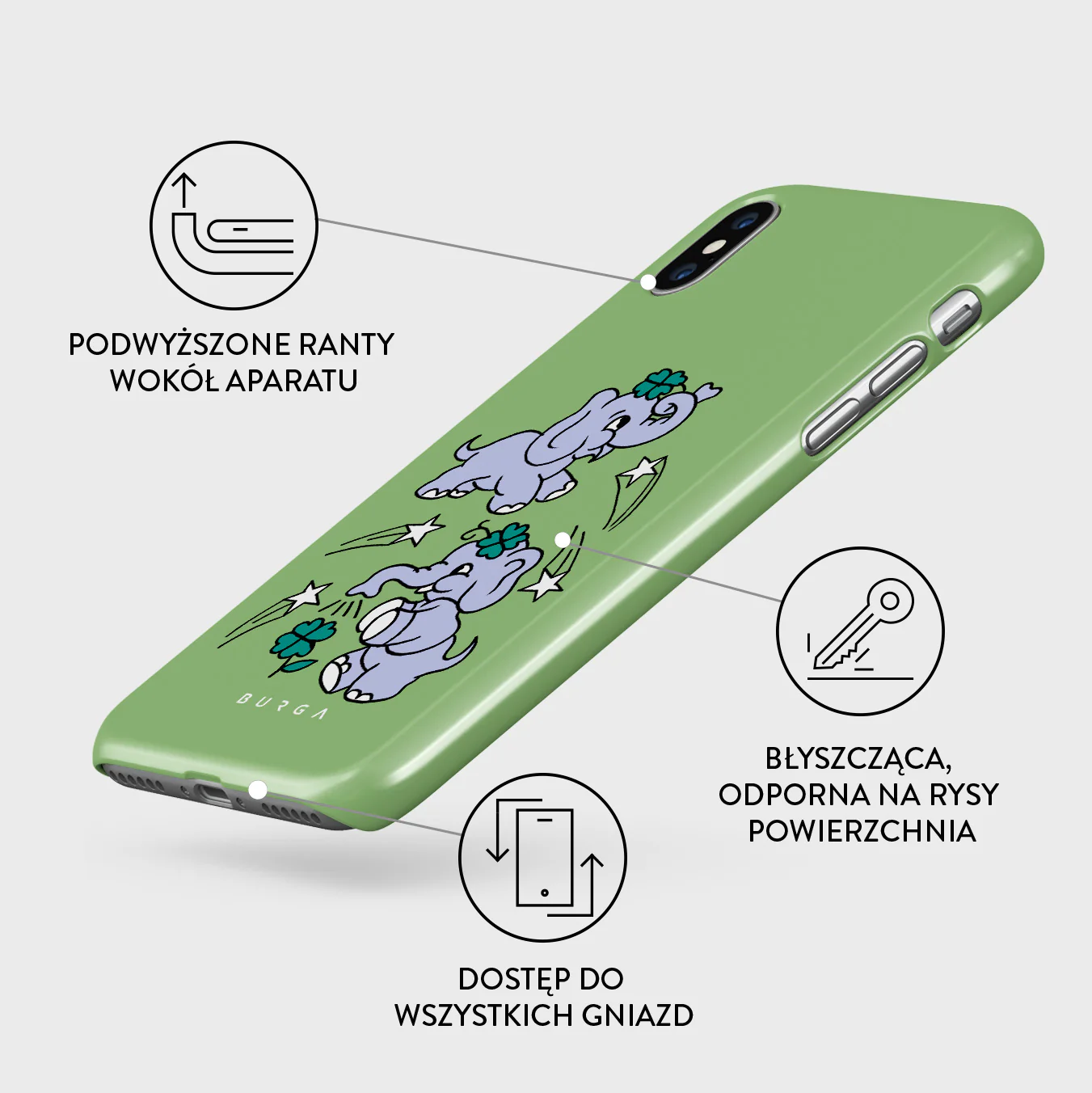 Big Energy - iPhone X / XS Etui - Image 3