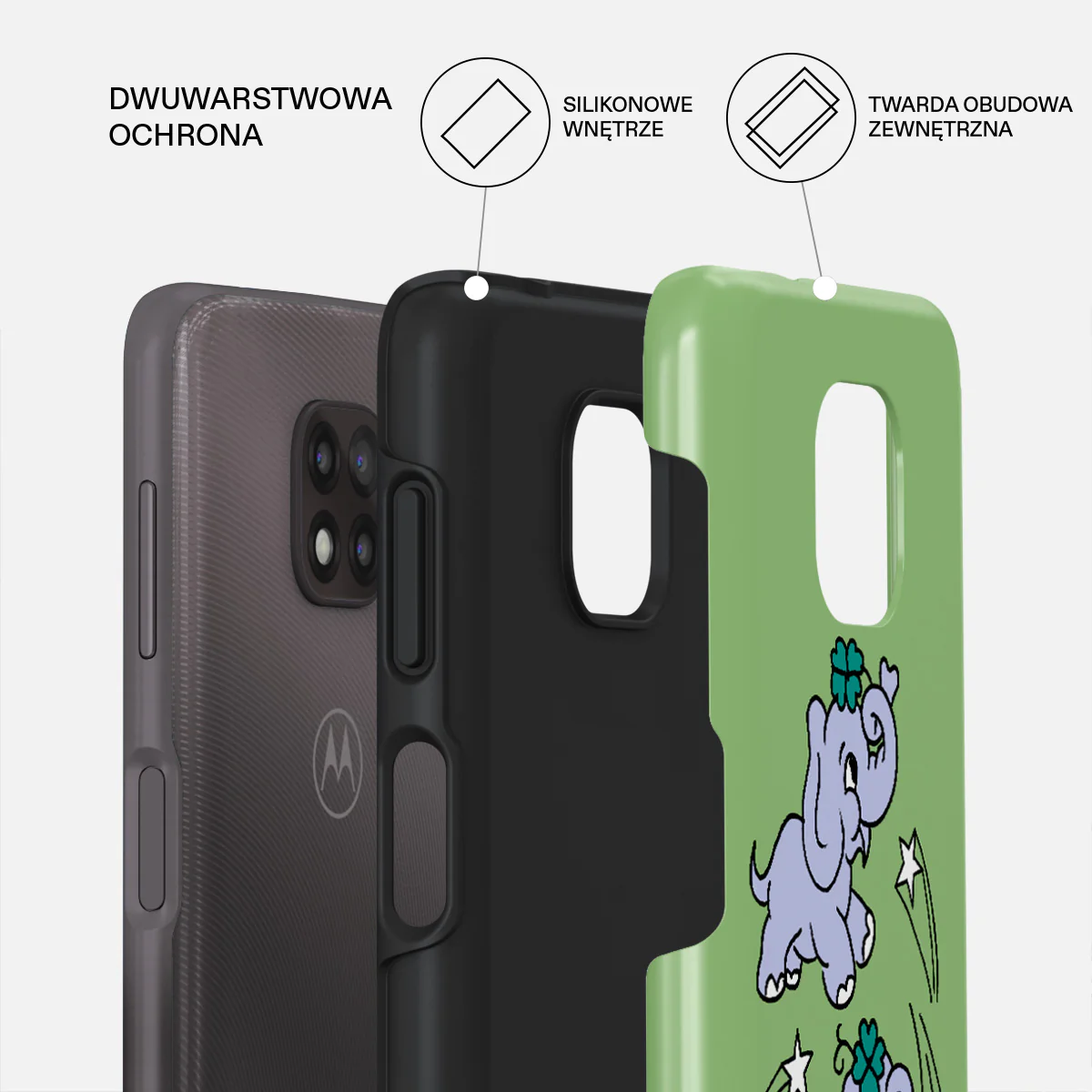 Big Energy - Motorola Moto G Power 2021 Etui - Image 2